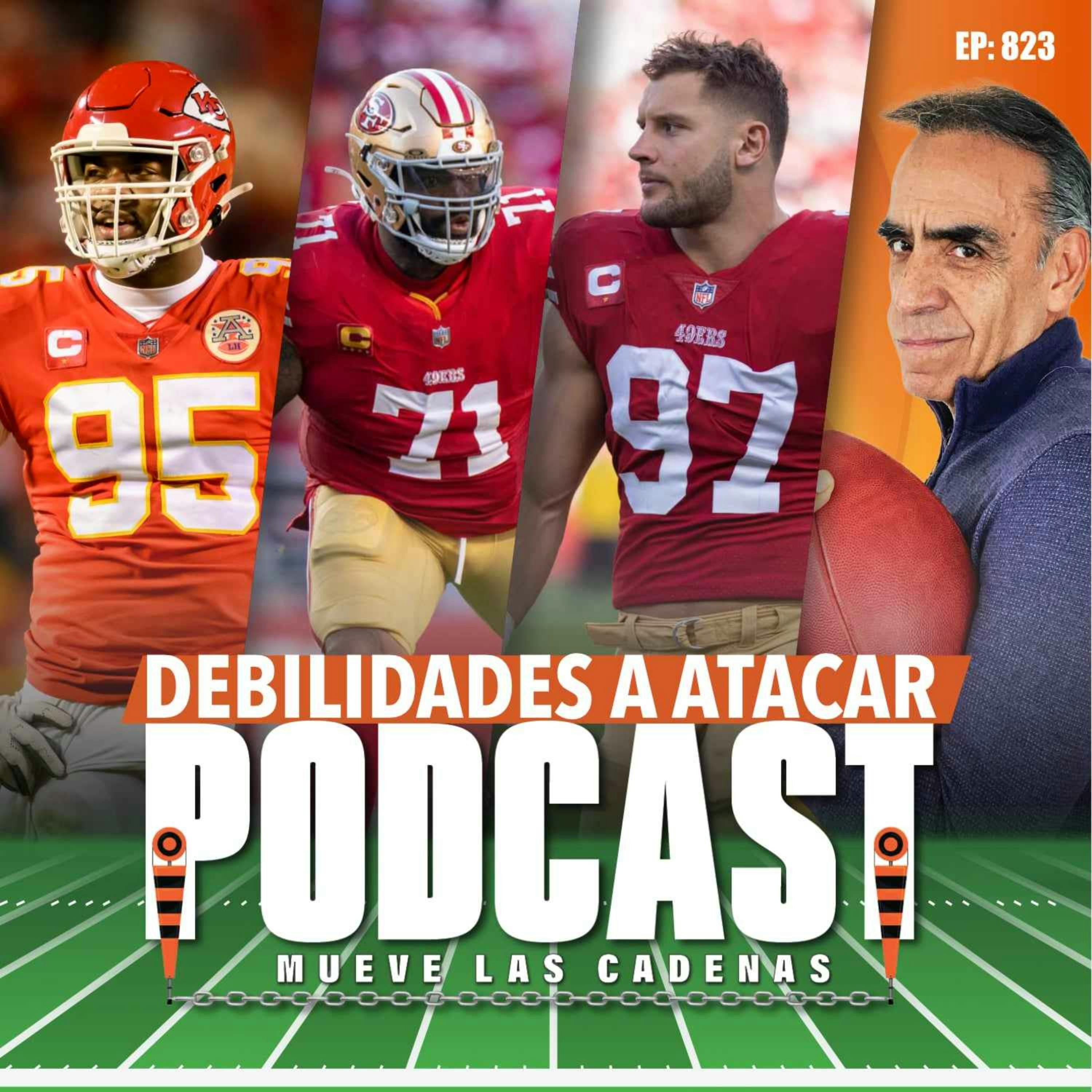 Aquí están las Debilidades de @chiefs y @49ers en el #SuperBowlLVlll