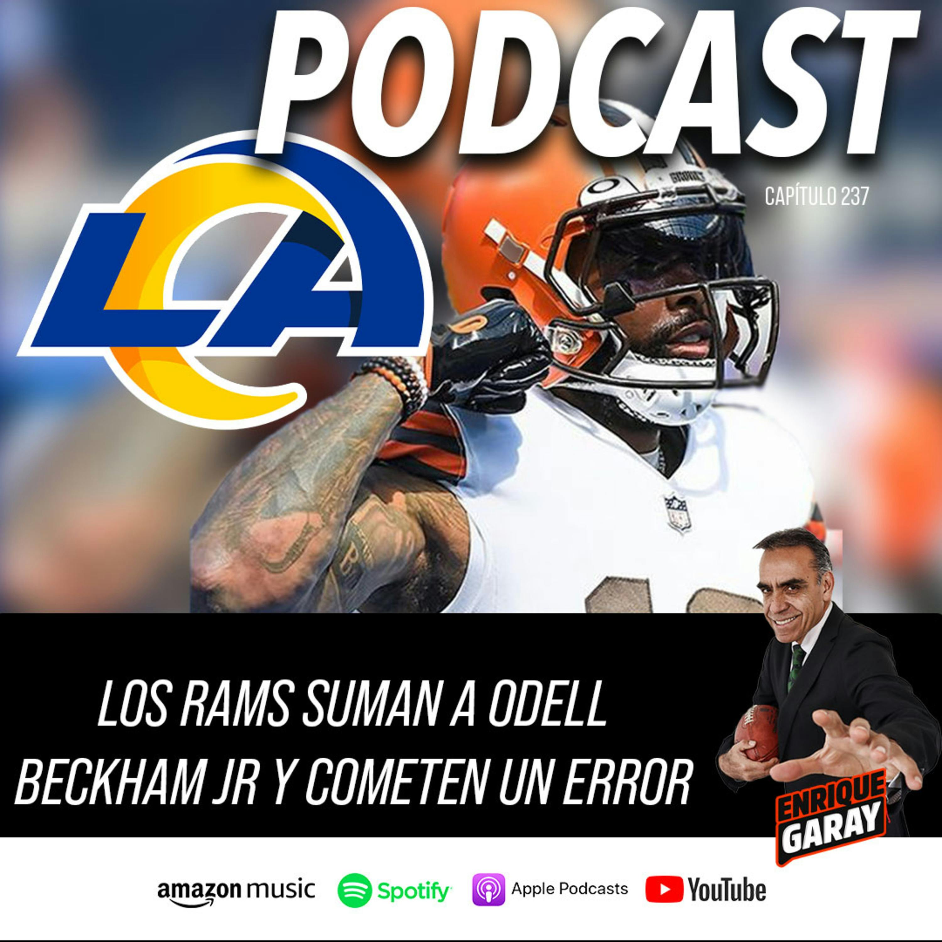 Los Rams Suman a Odell Beckham Jr y Cometen un Error