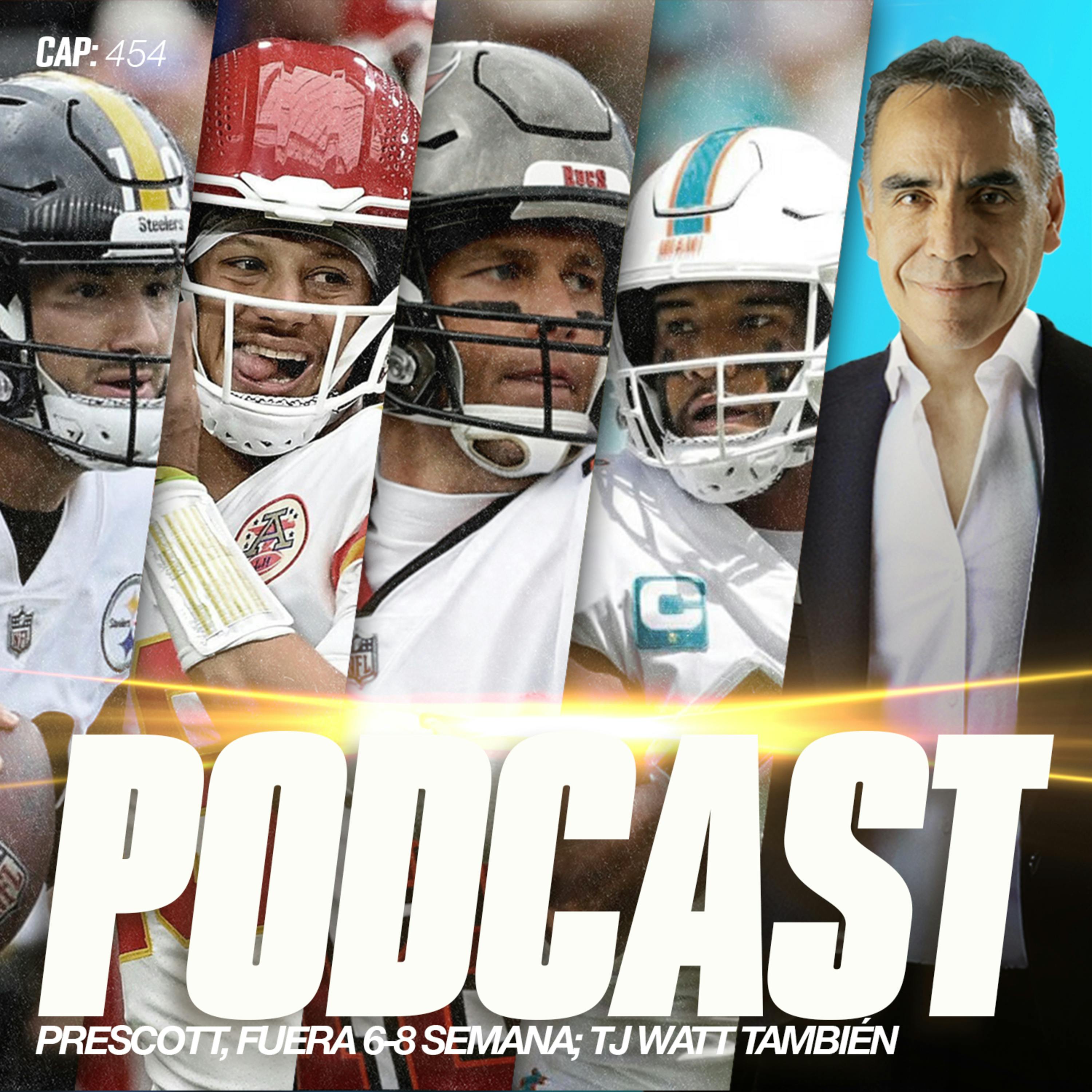Prescott, fuera 6-8 Semana; TJ Watt también
