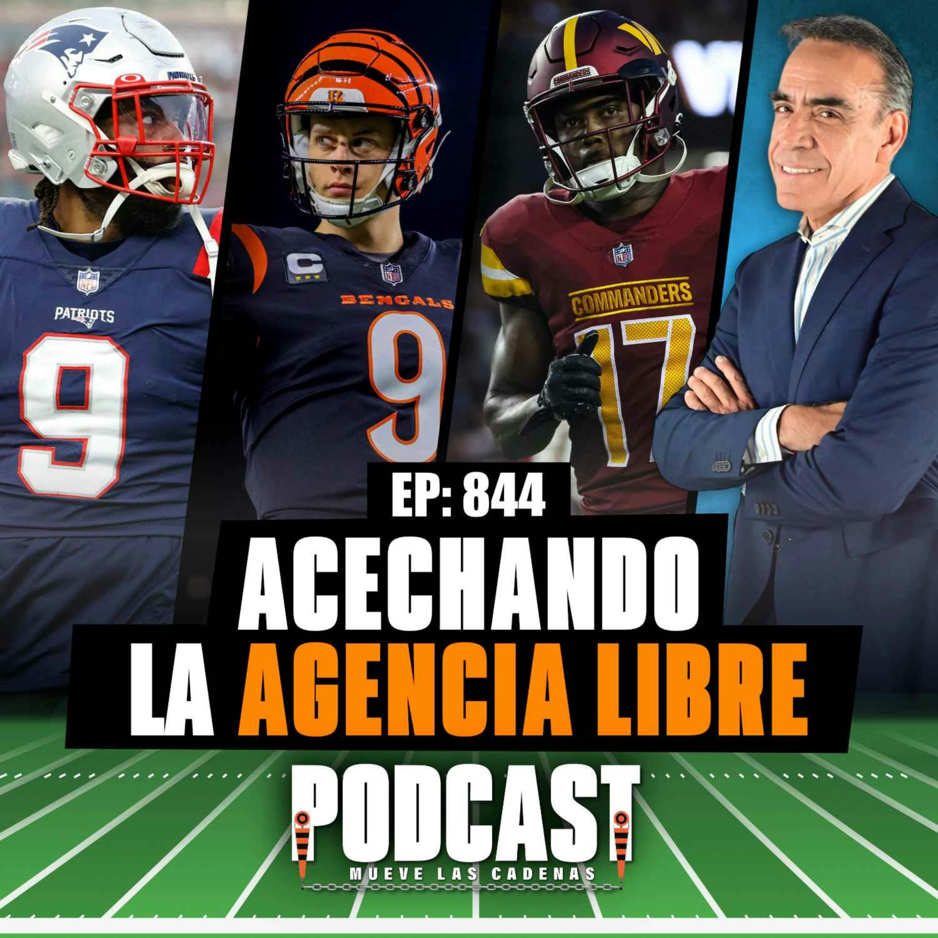 Atención con @texans @bengals y @patriots en la #NFLFreeAgency