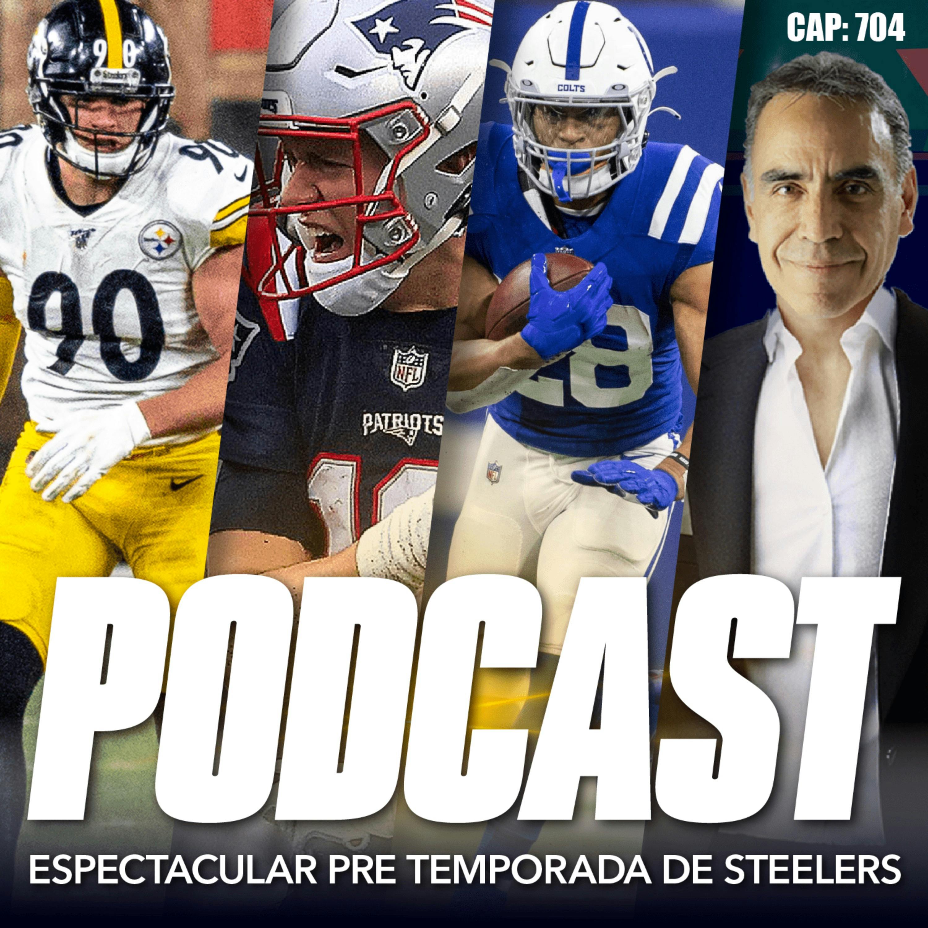 La línea ofensiva de los @patriots luce Alarmantemente Mal