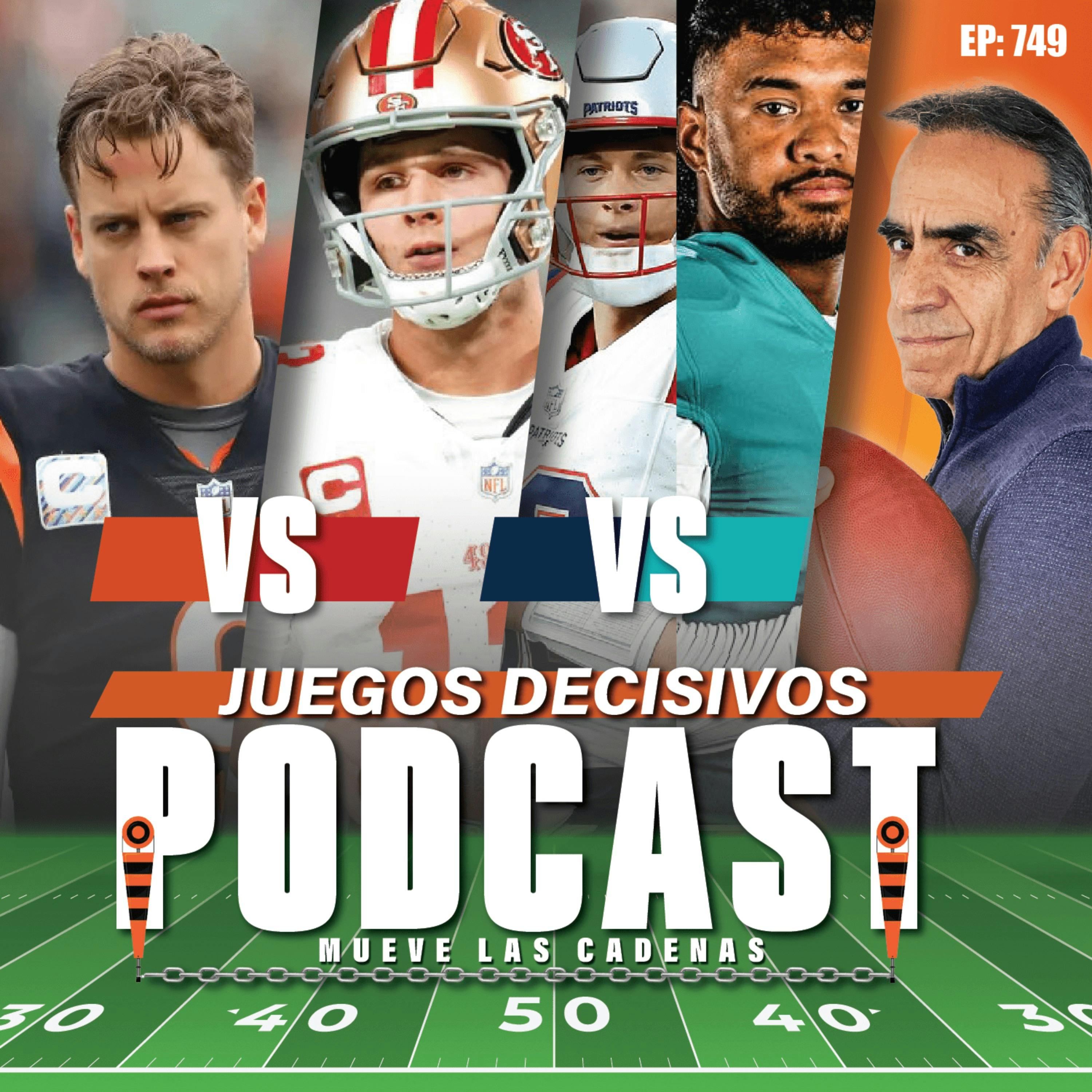 De Alto Riesgo: @Bengals vs @49ers y @Patriots vs @Dolphins