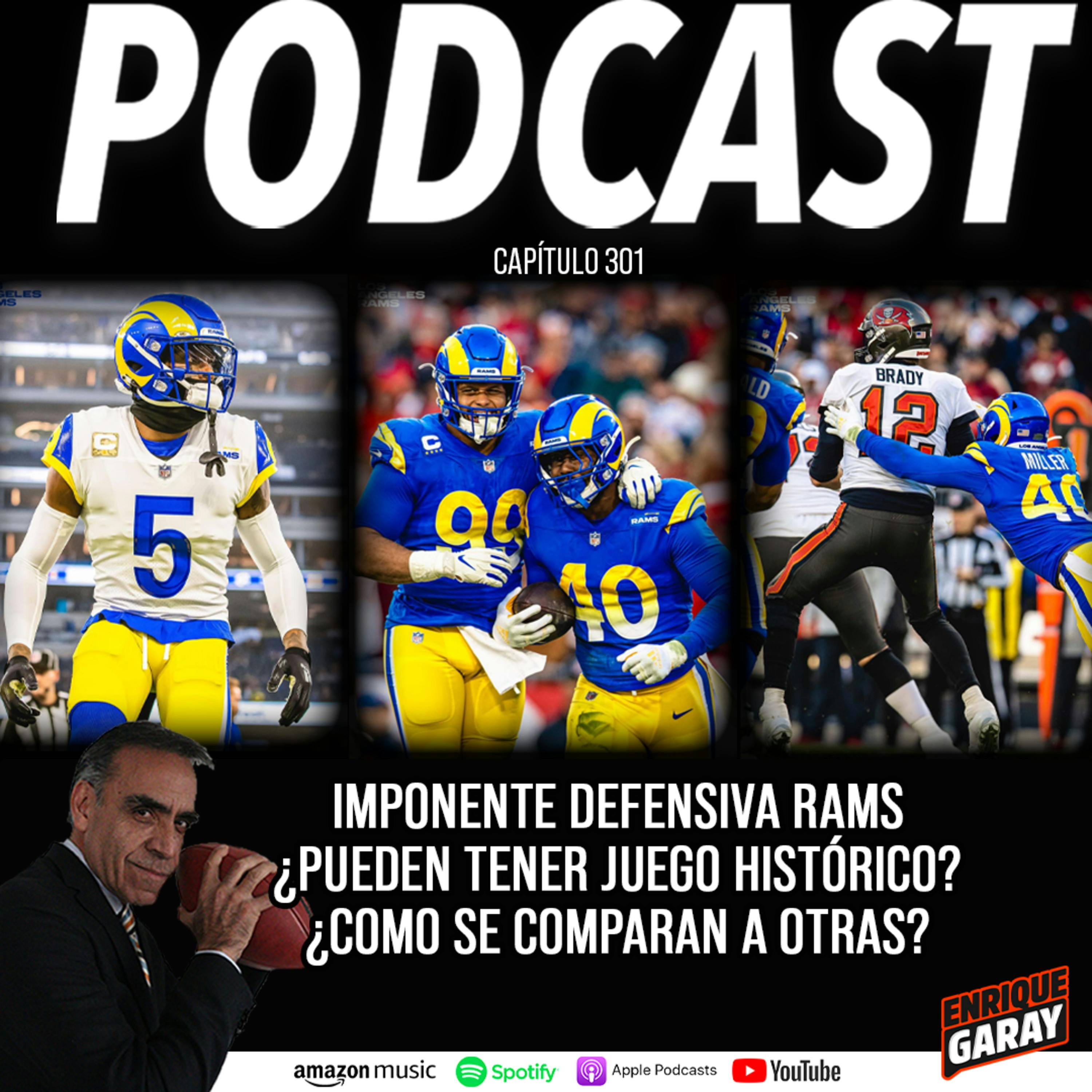 Imponente Defensiva Rams ¿Pueden tener juego Histórico? ¿Cómo se comparan a Otras?