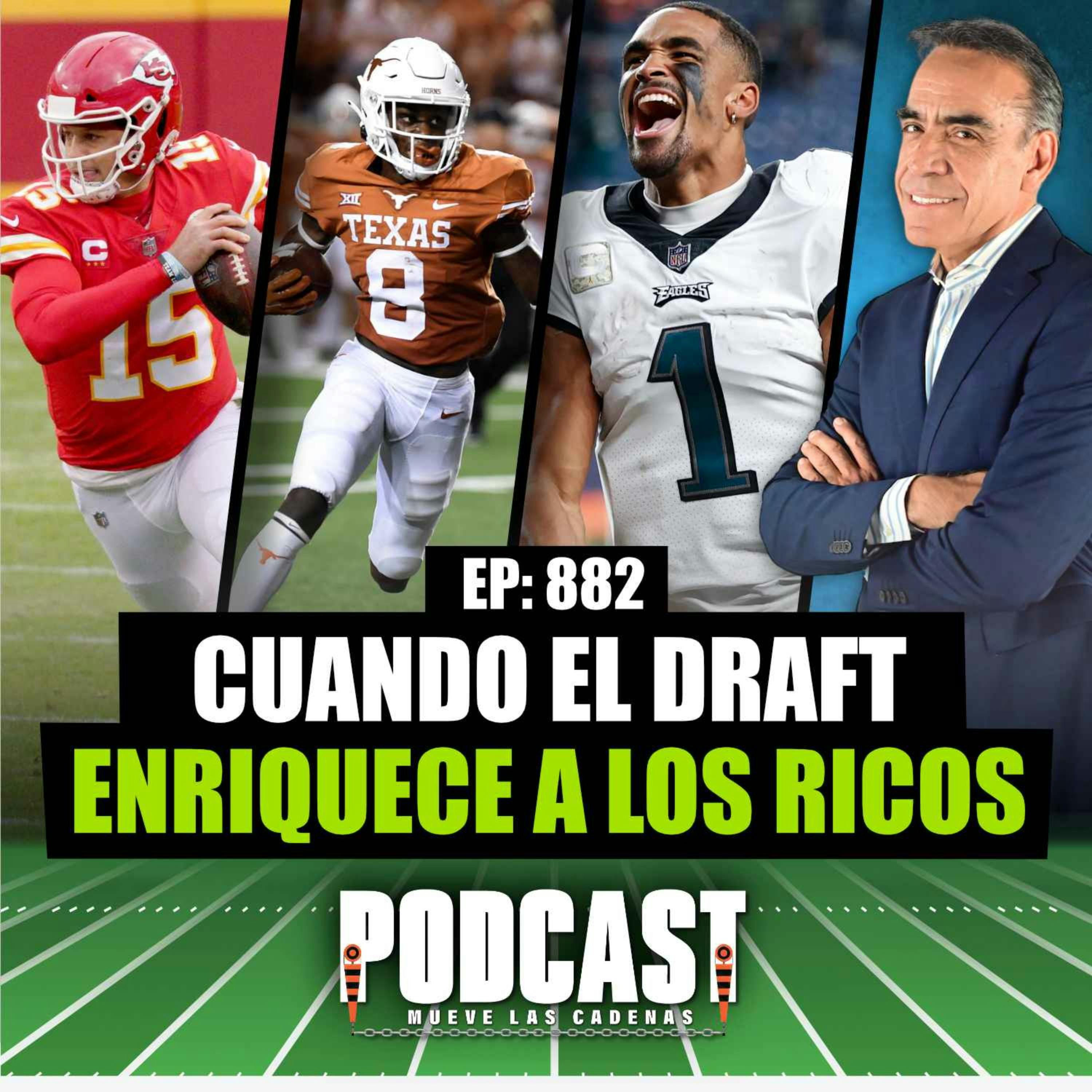 La Estupenda elección en el #NFLDraft de @chiefs @eagles y @49ers