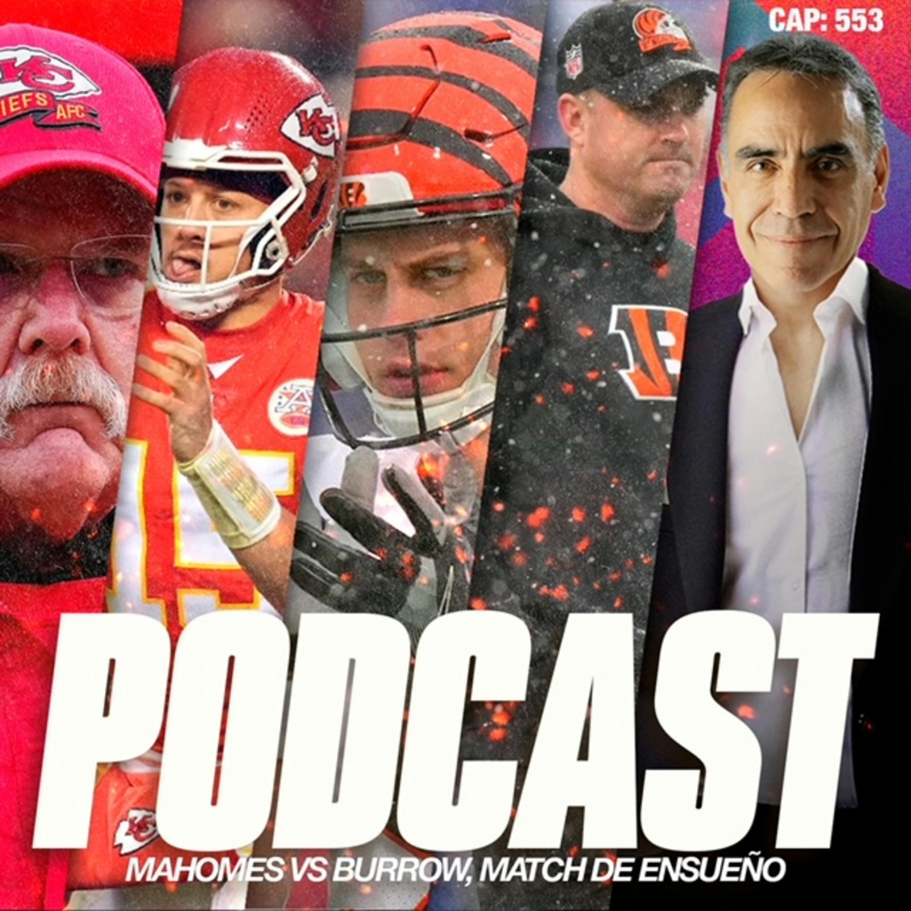 ¿Podrá Ganar Joe Burrow el cuarto Consecutivo sobre Patrick Mahomes?