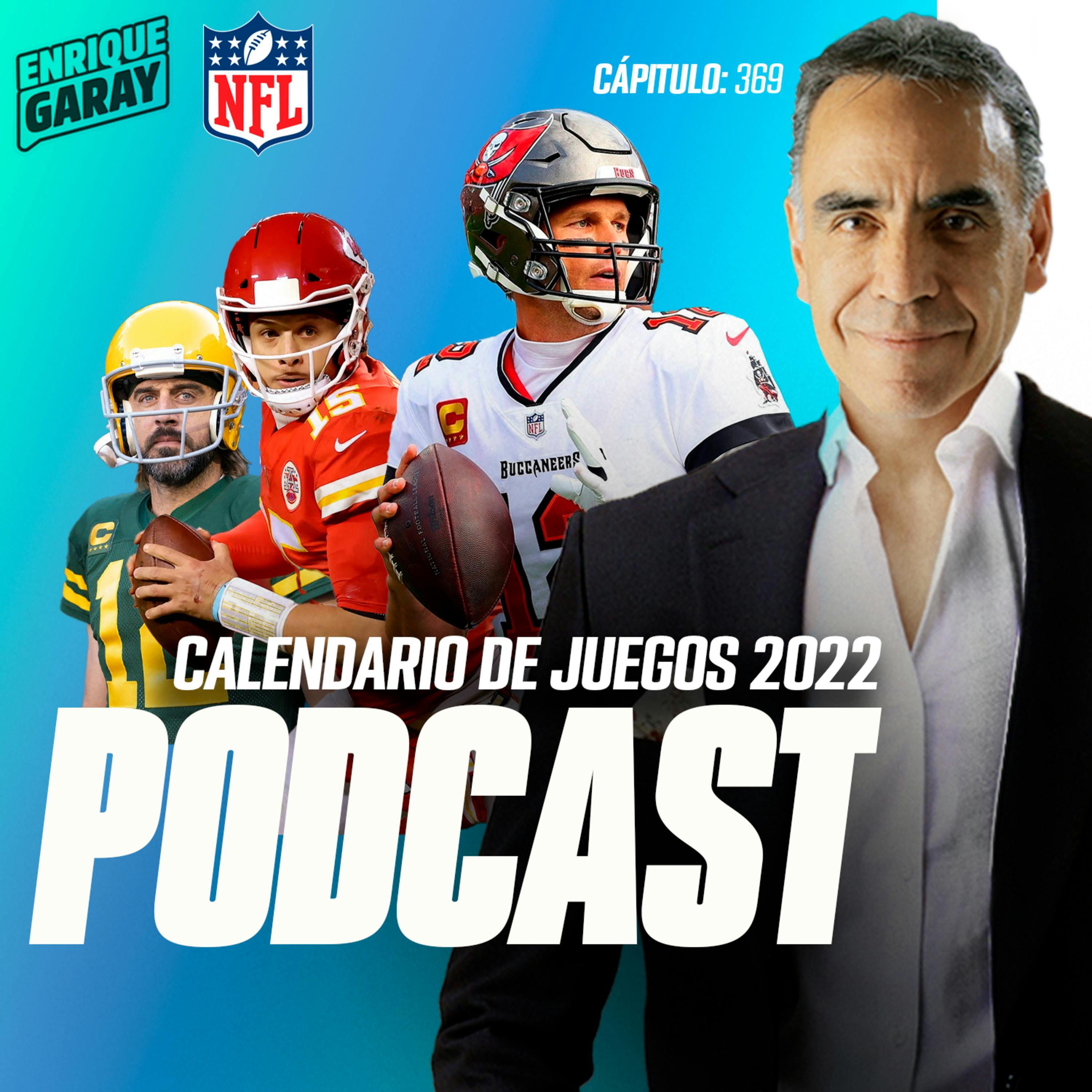 ¡Calendario de juegos NFL 2022!