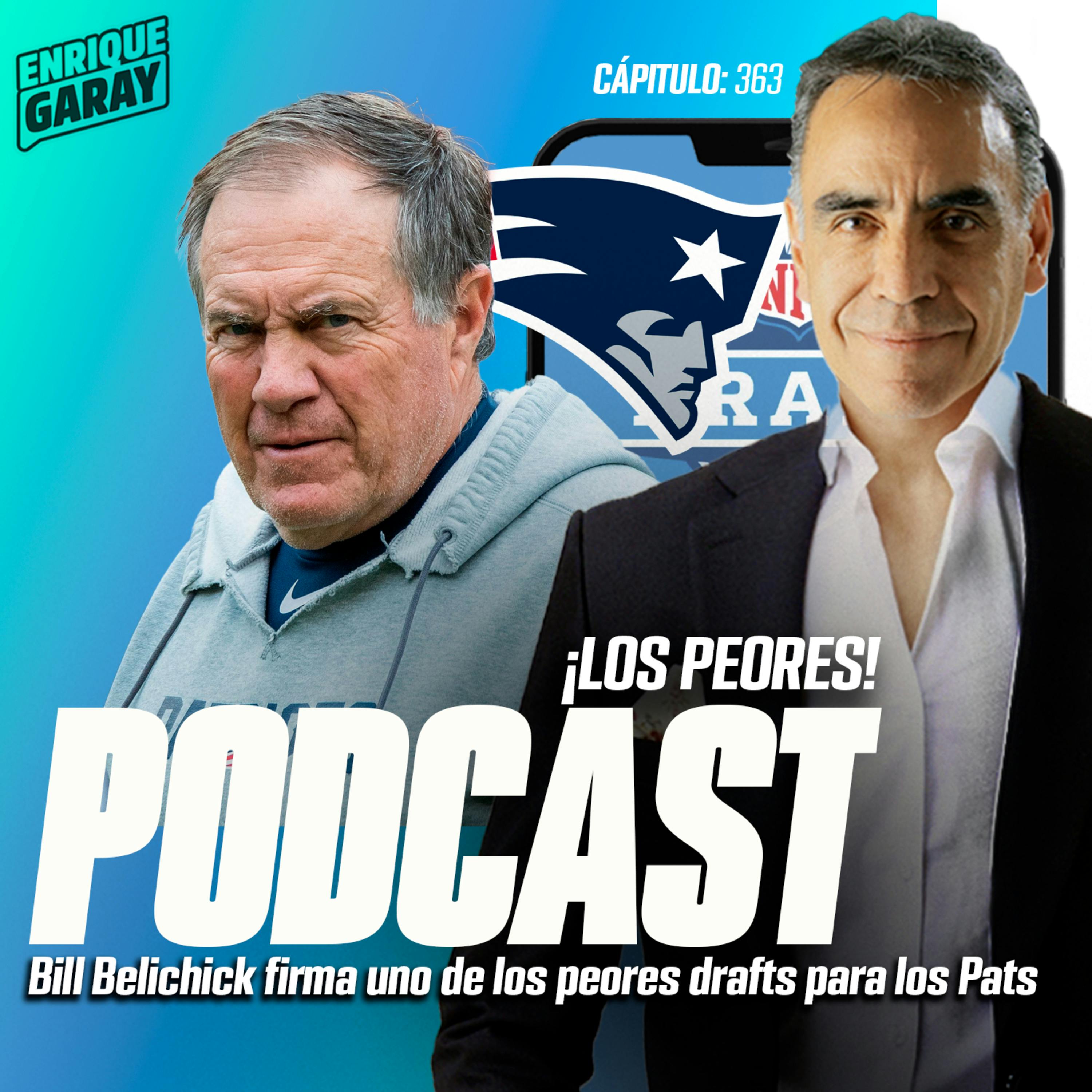 ¡Los Peores! Bill Belichick firma uno de los peores Drafts para los Pats