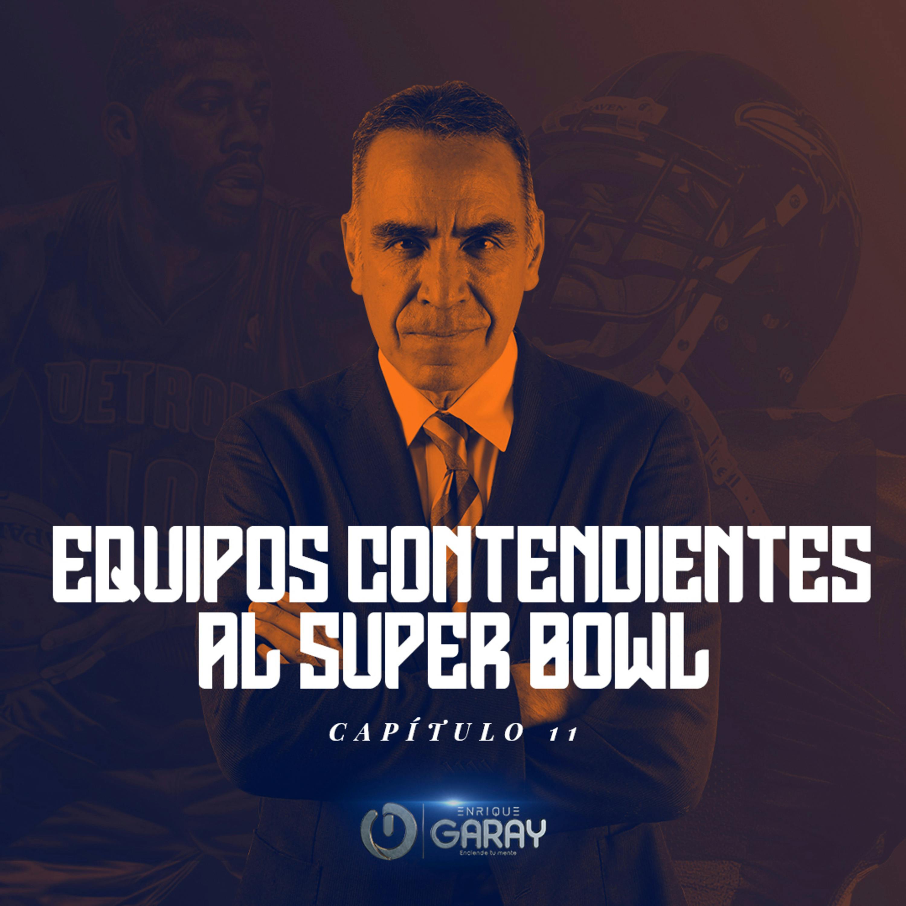 Equipos contendientes al Superbowl NFL 2019