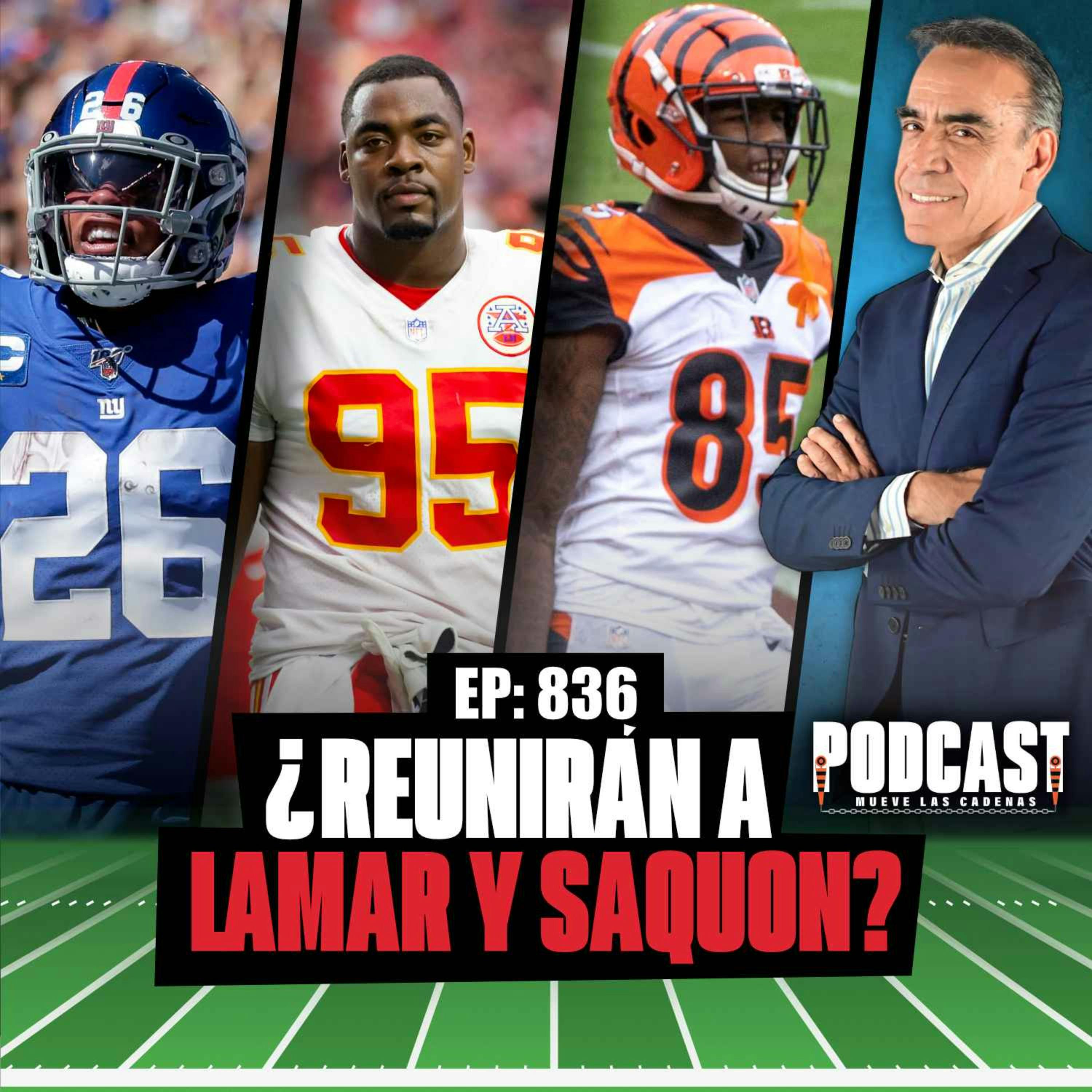 ¿Se imaginan a #SaquonBarkley y #LamarJackson en @ravens ?