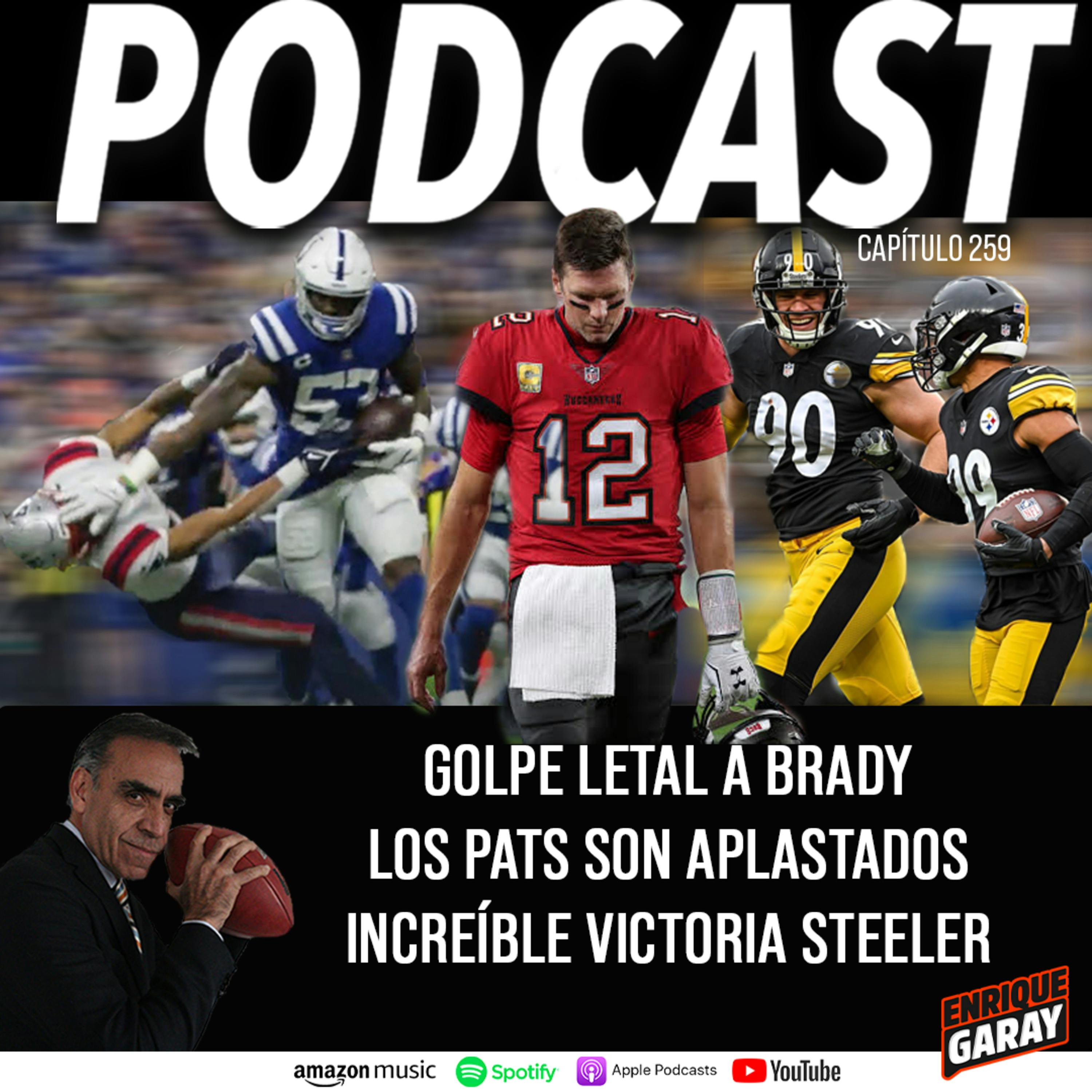 Golpe Letal a Brady Los Pats son Aplastados Increíble Victoria Steeler