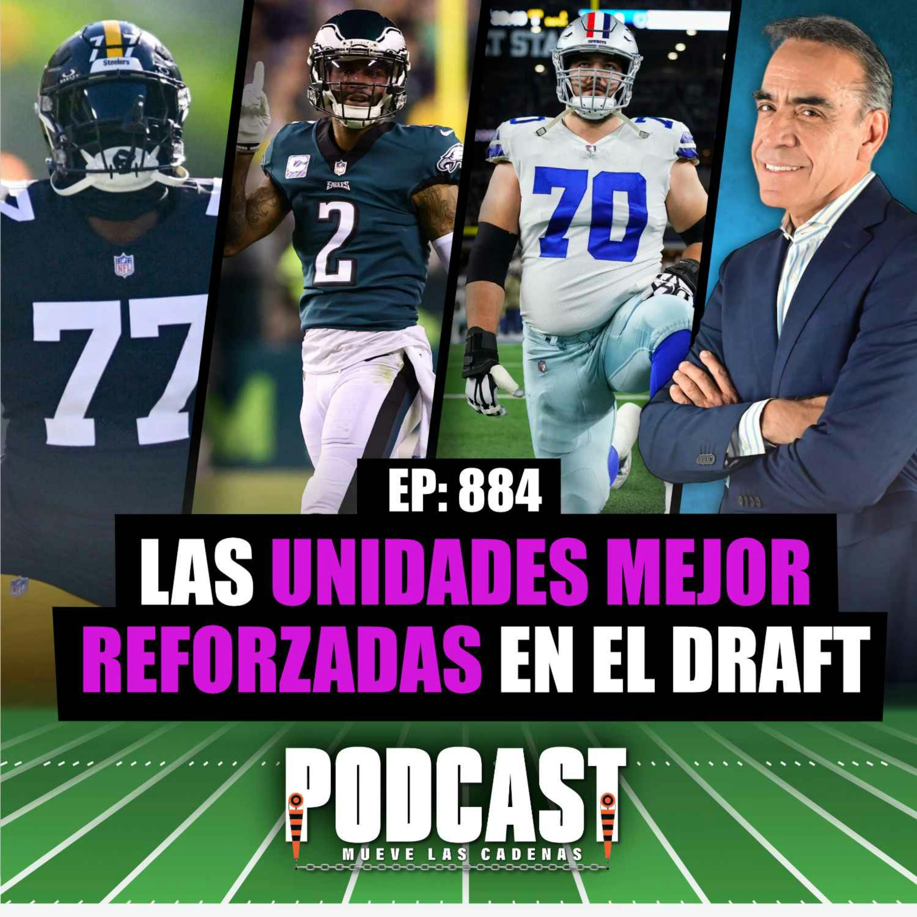 Línea Ofensiva de @Steelers y @DallasCowboys entre lo Mejor
