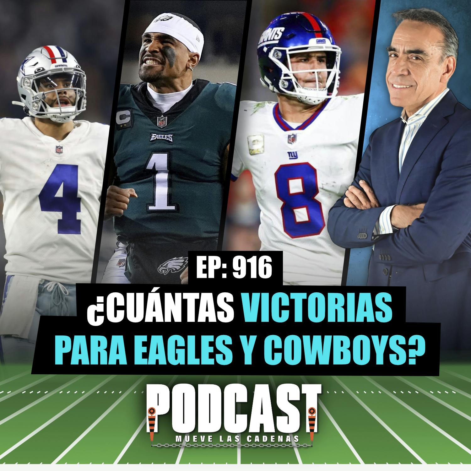 ¿Cuántas Victorias para @DallasCowboys @eagles @nygiants y @commanders ?