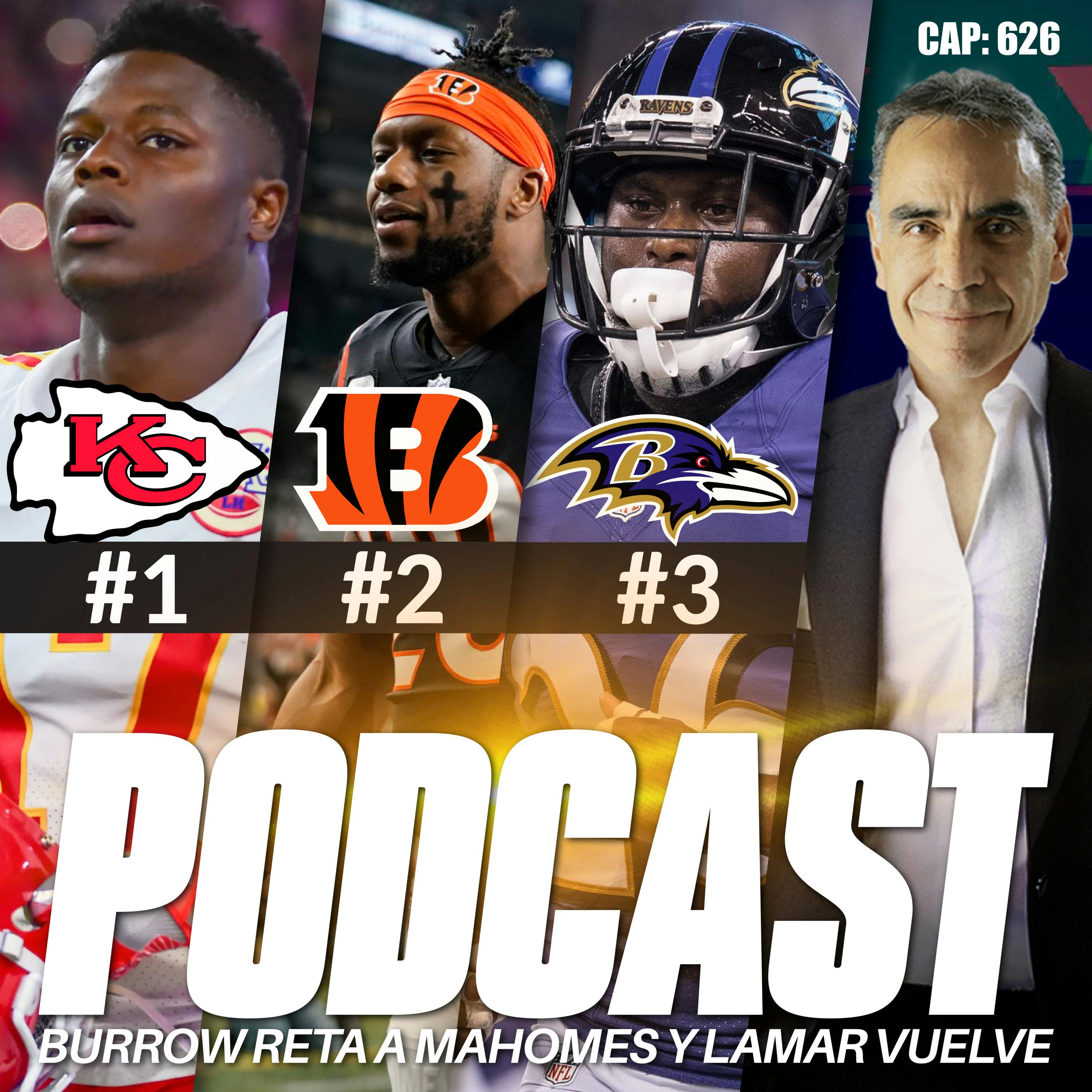 Lamar y Ravens superan a Bills mientras Chiefs y Mahomes Mandan