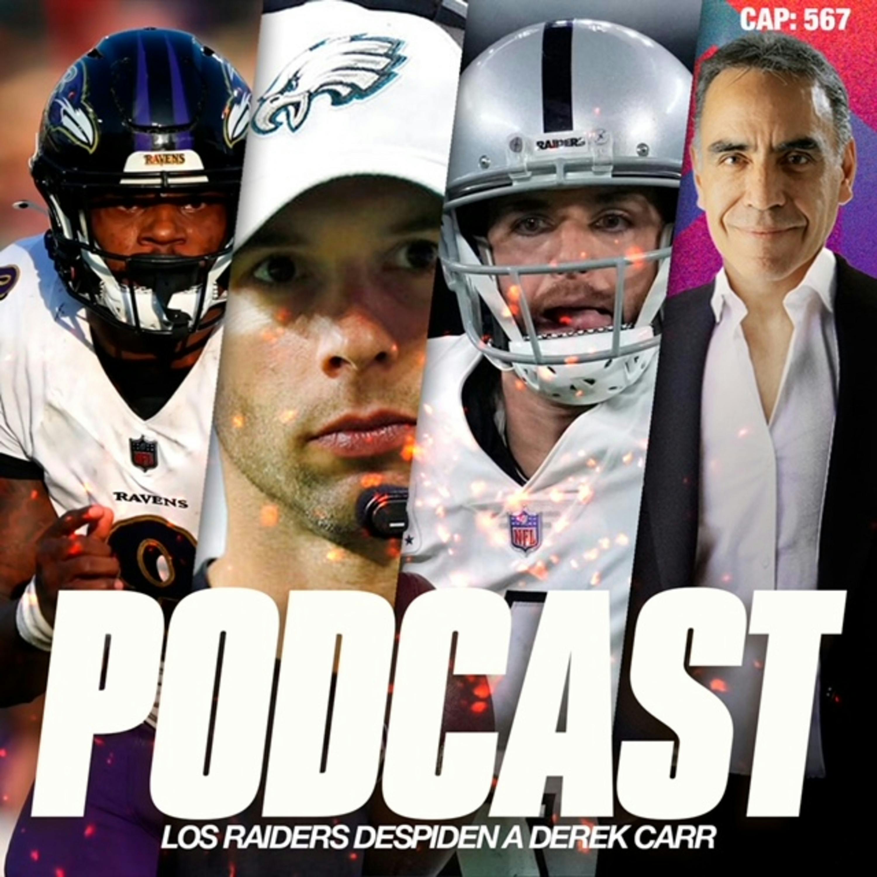 Los Raiders dan de baja a Derek Carr quien ahora Apunta a Saints