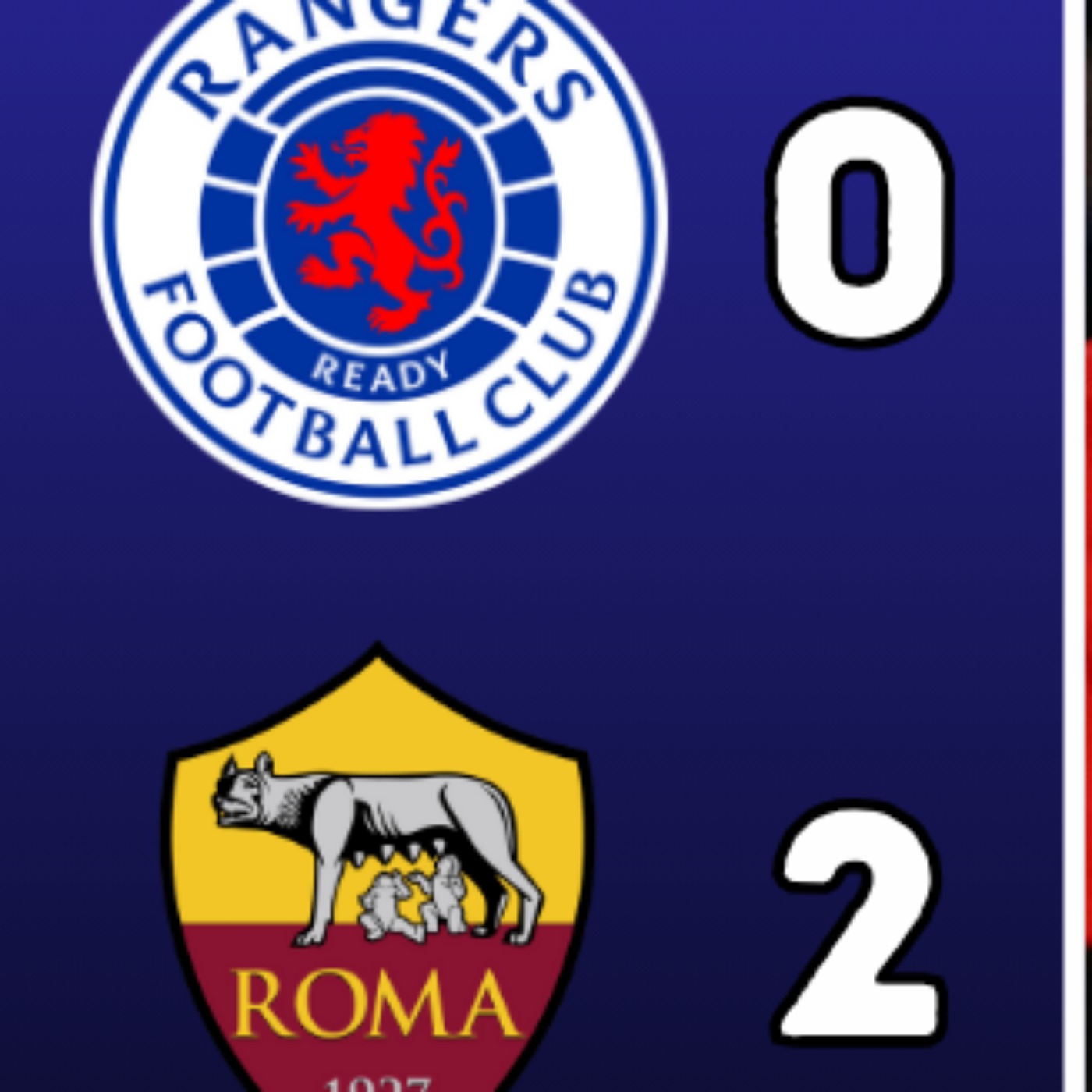 Rangers 0-2 Roma | 7th straight European defeat for Rangers episode artwork