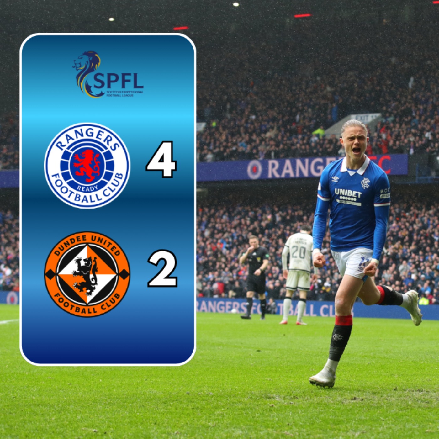 Rangers On Top!! | Match Reaction episode artwork