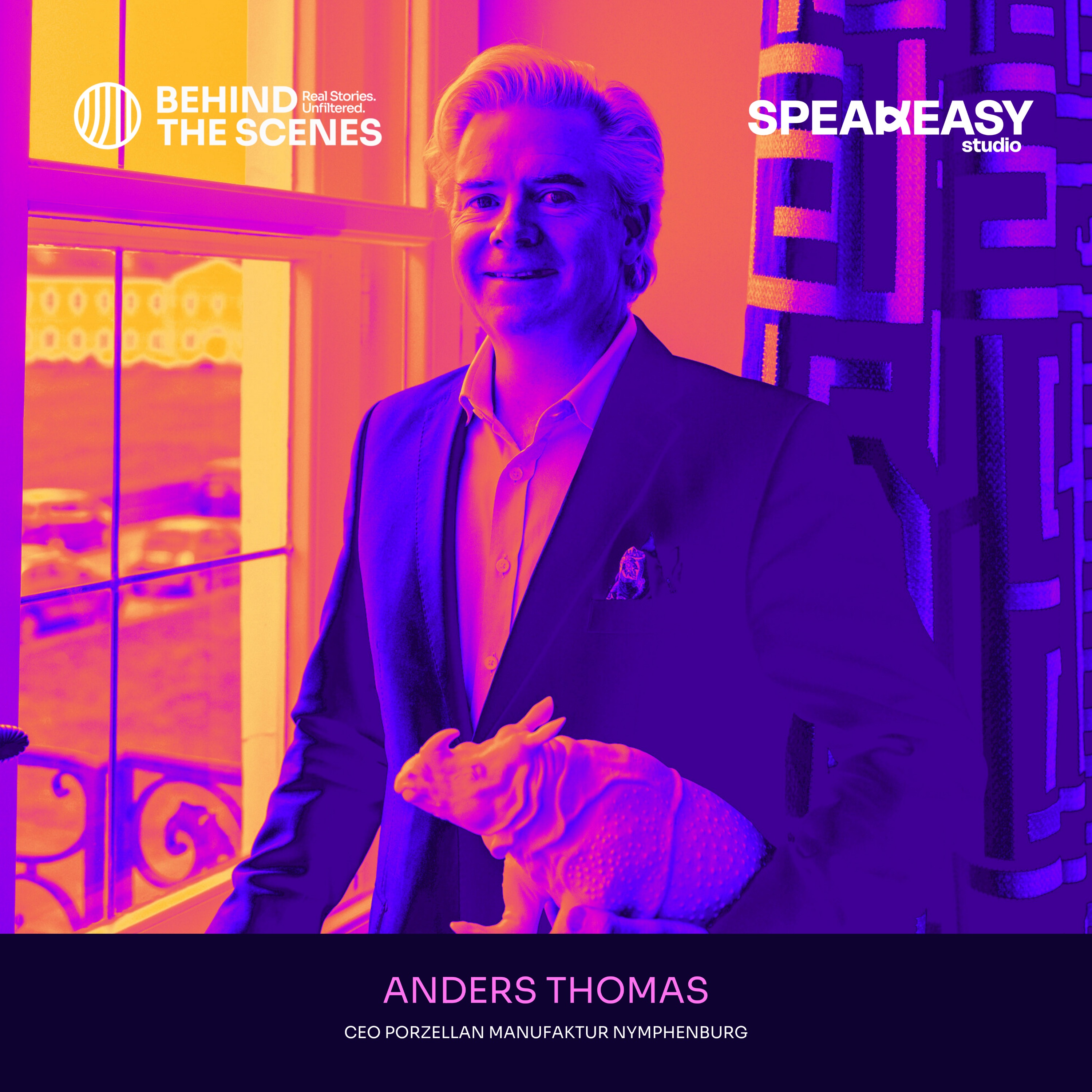Behind Nymphenburg Porzellan mit CEO Anders Thomas: Pure Handarbeit, ikonische Designer, und die Seele von München episode artwork