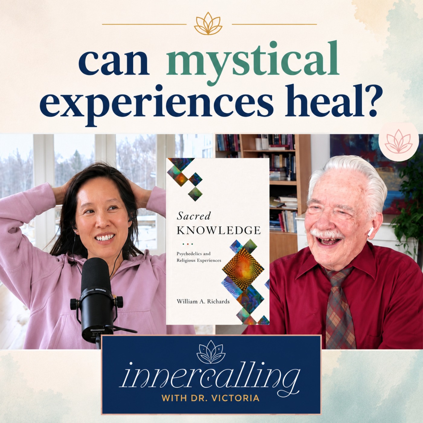 EP64. "Once you've seen, you cannot unsee" – Dr. Bill Richards on the science of psychedelics for consciousness, end of life, and mental health #psychedelicscience #bookfriends episode artwork