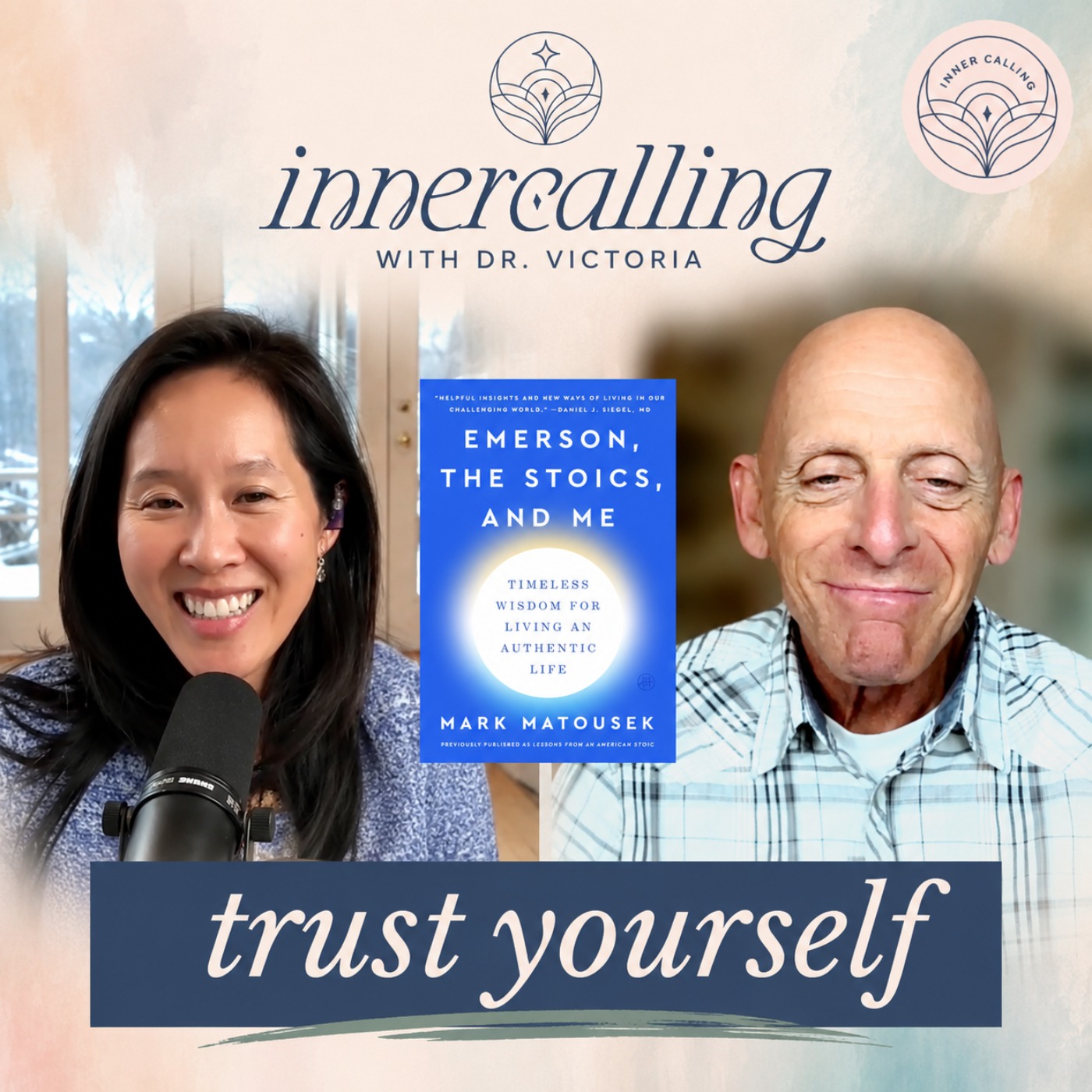 EP57. "Authenticity comes at a price" — Author Mark Matousek on Struggle, Courage & Emerson's Timeless Wisdom episode artwork