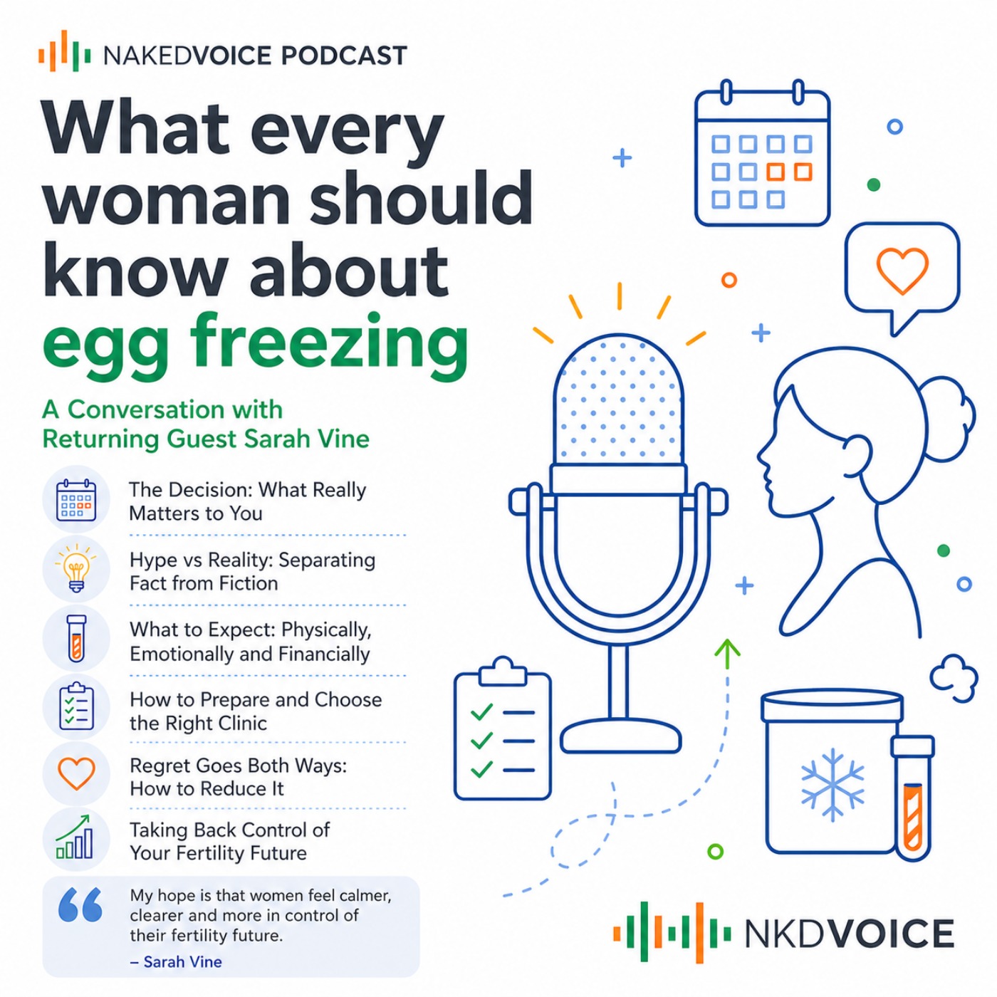 WHAT EVERY WOMAN SHOULD KNOW ABOUT EGG FREEZING episode artwork