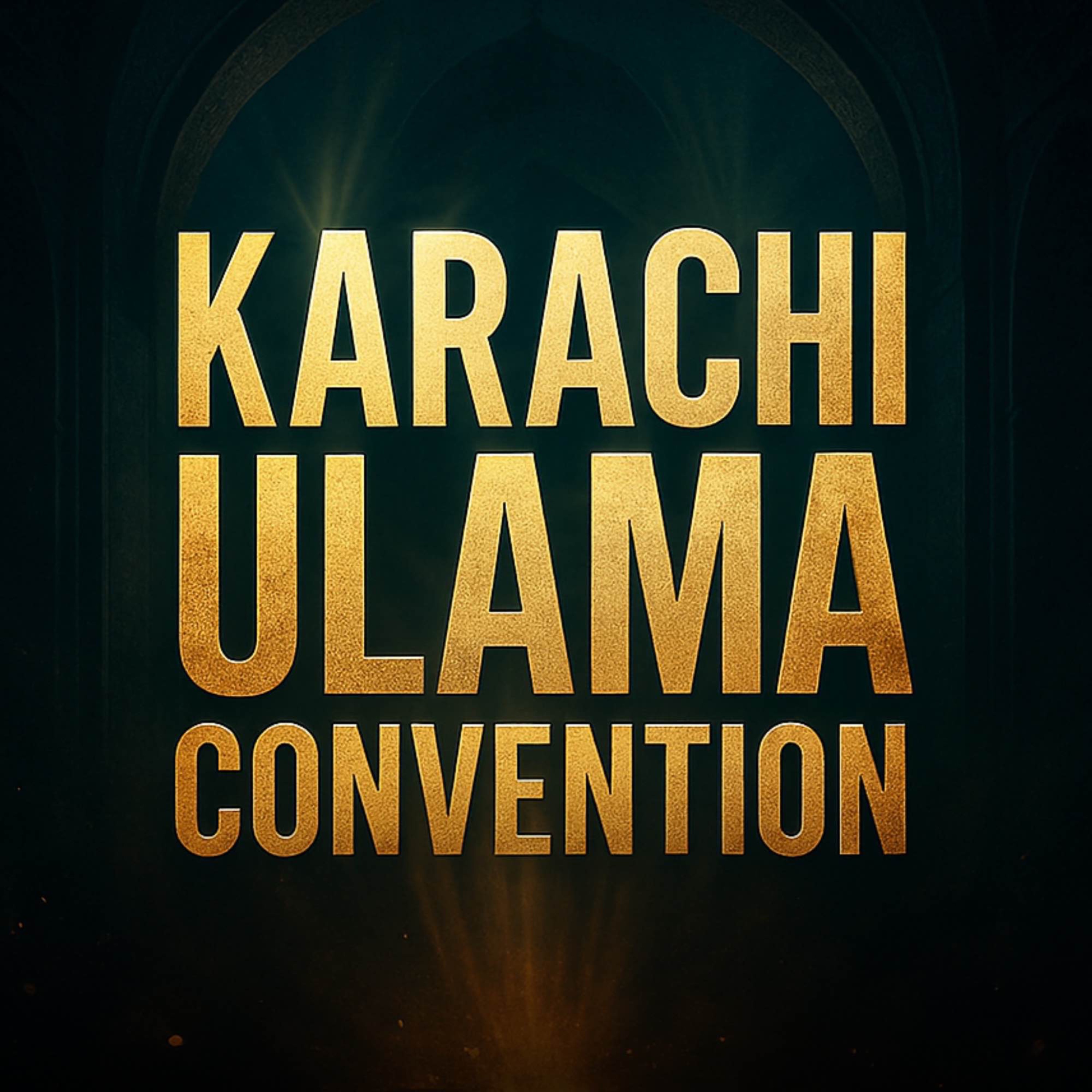 Karachi Ulama Convention - Hurmat-e-Aqsa | Mufti Taqi Usmani