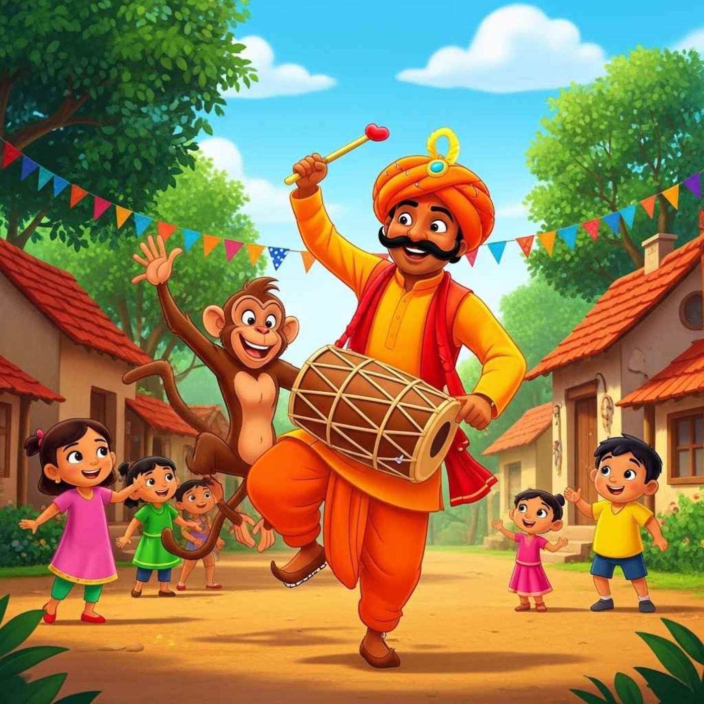 Kalu Madari Aaya | NEW REMIX | Kids new fun nursery rhyme and song out now episode artwork