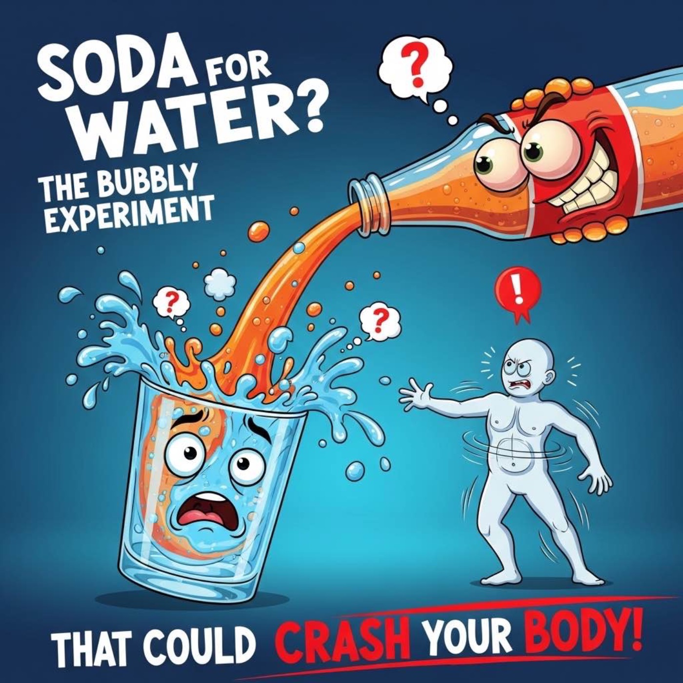Soda for Water? The Bubbly Experiment That Could Crash Your Body! | Pani ki Jagah Cola? Yeh Fizzy Experiment Tumhare Jism Ko Thokar Khaa De Ga! episode artwork