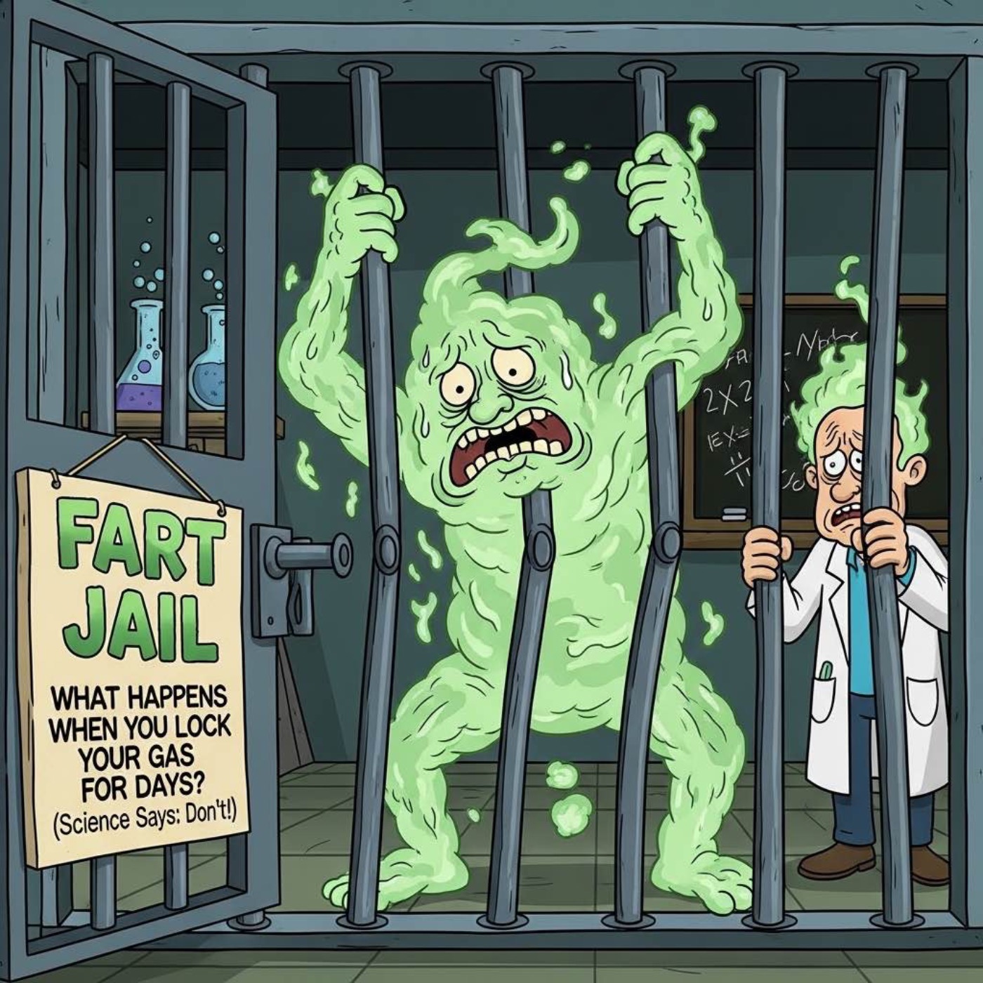 Fart Jail: What Happens When You Lock Your Gas for DAYS? (Science Says: Don't!) | Pawan ki Qaid: Agar Dinon Tak Hava Ko Andar Rokho To Kya Hoga? (Science Kehti Hai: Chhor Do!) episode artwork