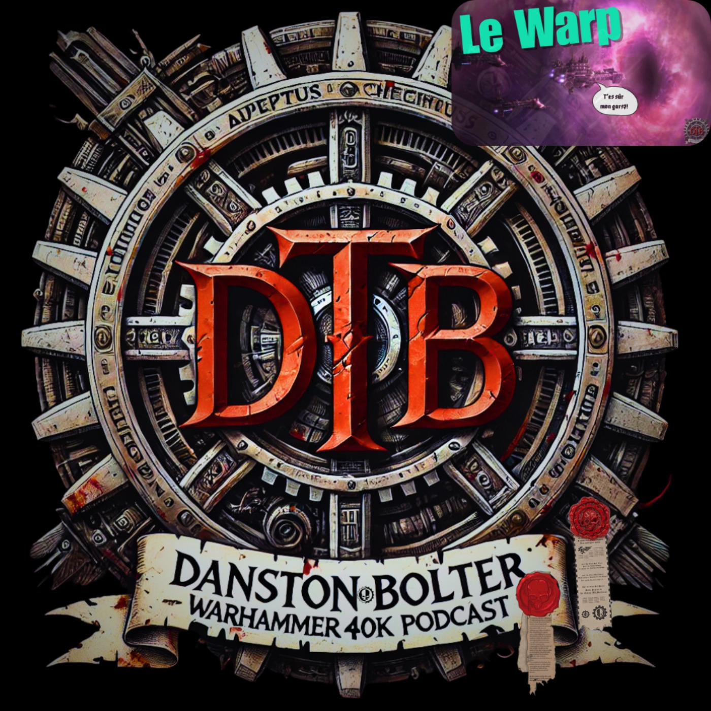 S1E5 -  Le Warp - Il veut manger votre Petite Lumière - Warhammer 40k Lore episode artwork