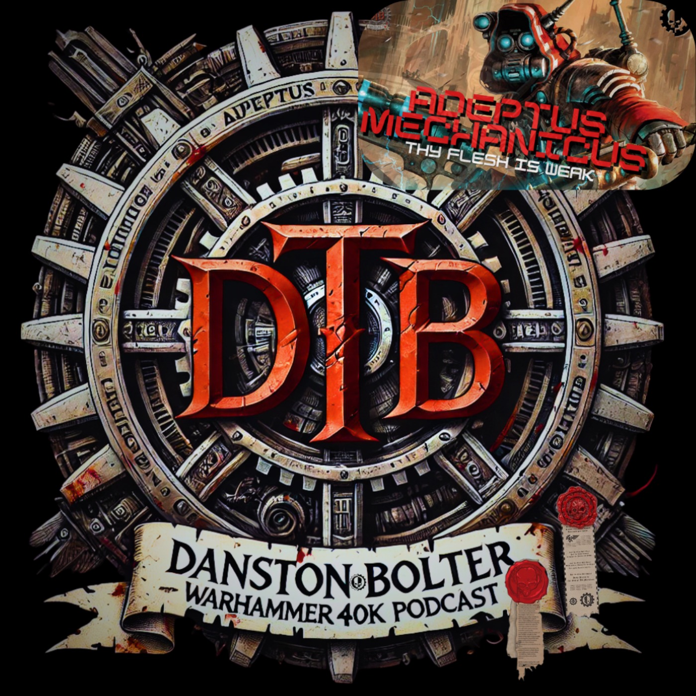 S1E10 - Adeptus Mechanicus - Bip Boop Bop - Warhammer 40k Lore episode artwork