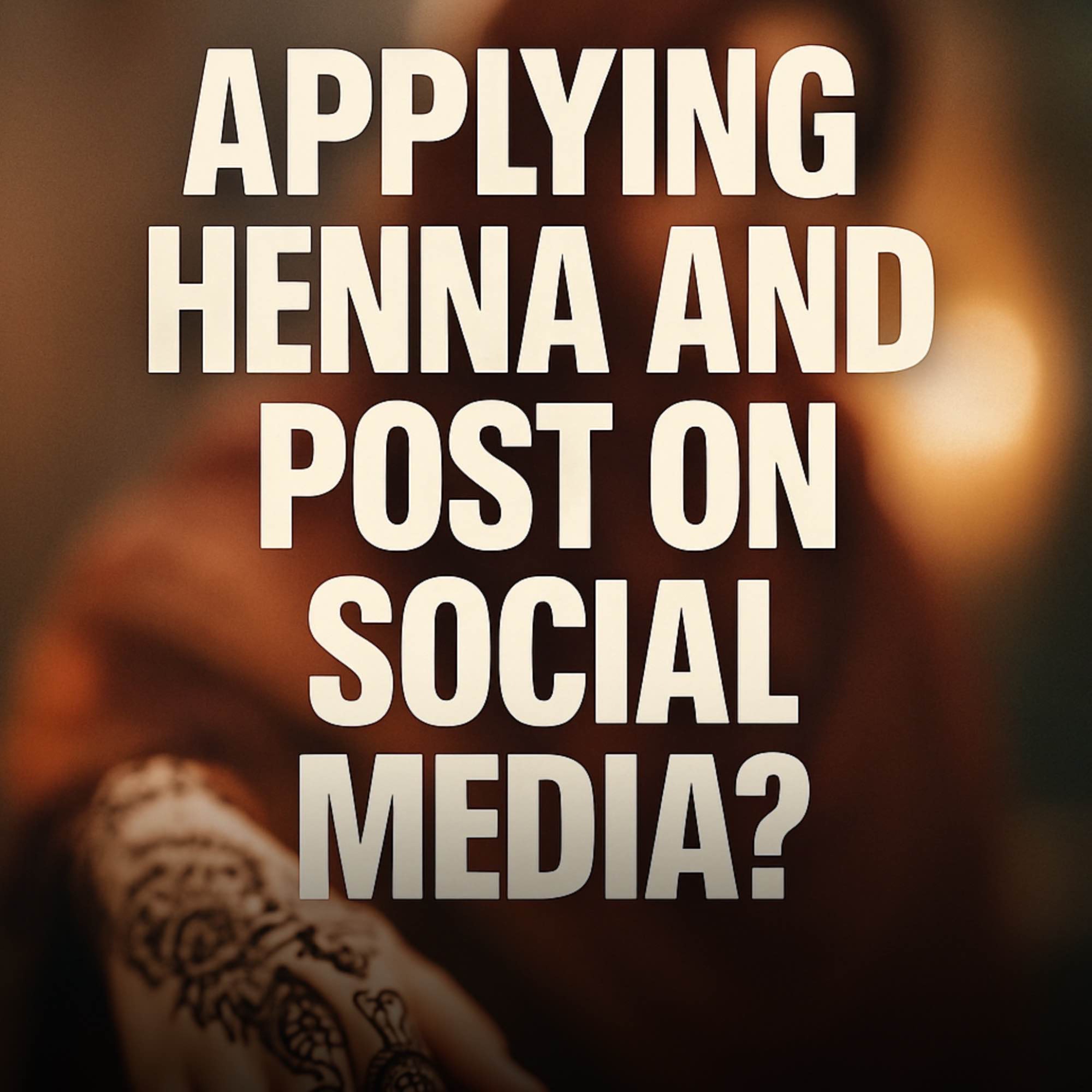 Can I Apply Henna and Post on Social Media? | Assim Al Hakeem