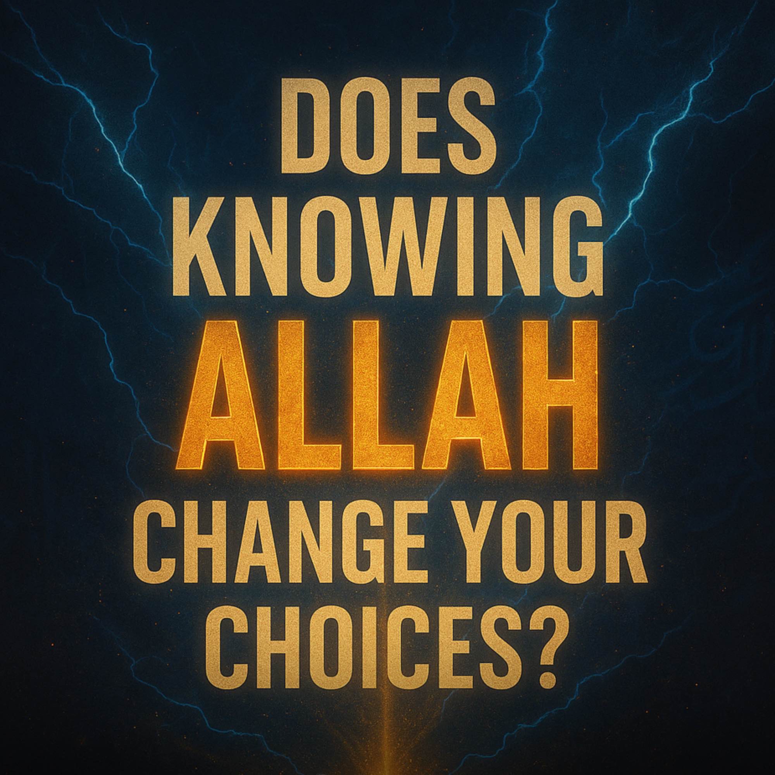 Does What You Know About Allah Alter Your Choices? | Haifaa Younis