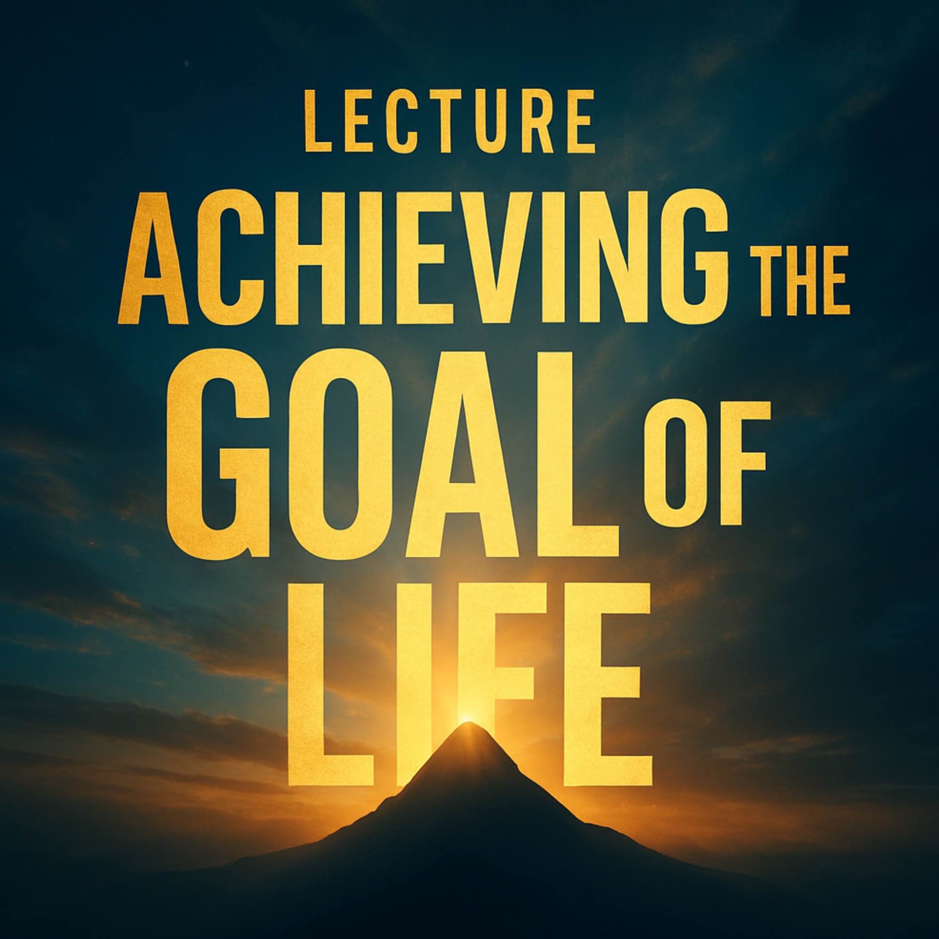 Lecture - Achieving the Goal of Life | Omar Suleiman