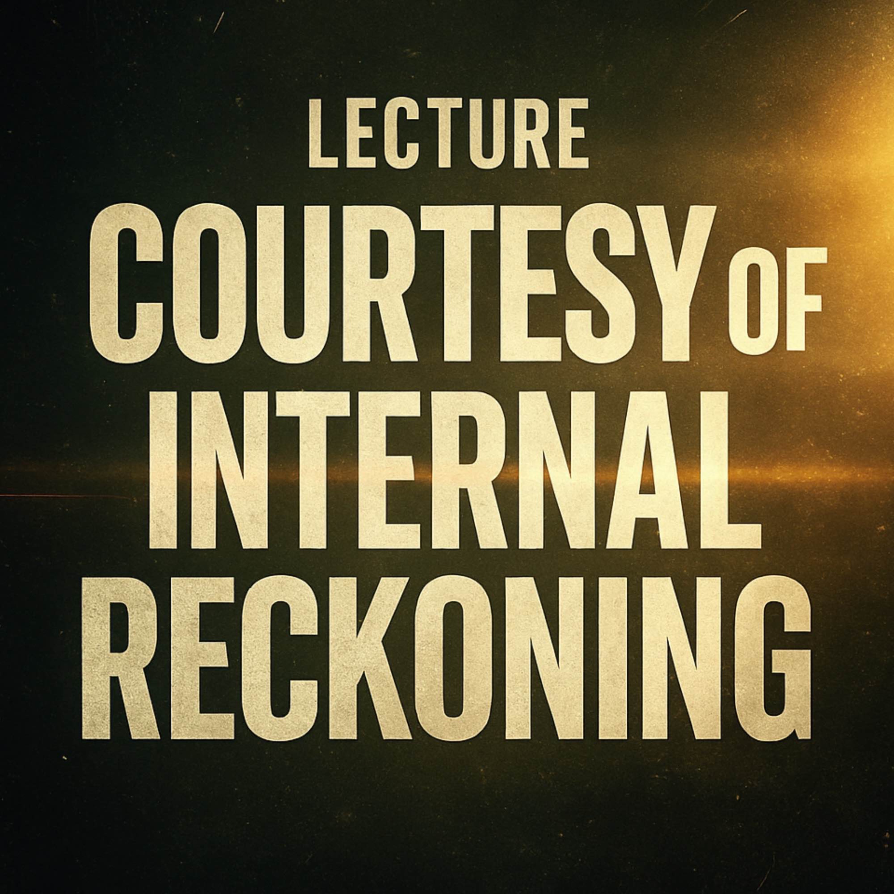 Lecture - Courtesy of Internal Reckoning | Omar Suleiman