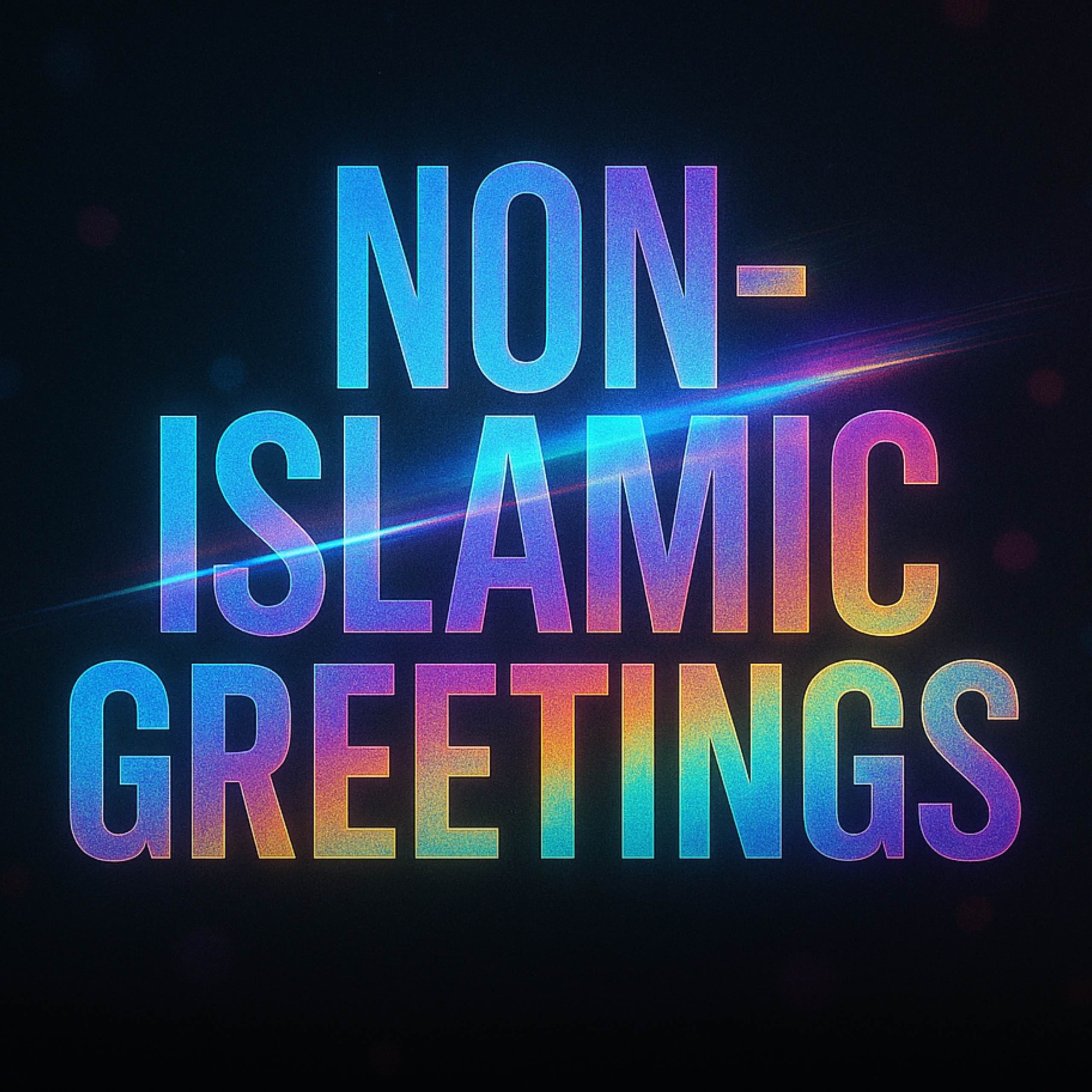 Non-Islamic Greetings | Zakir Naik