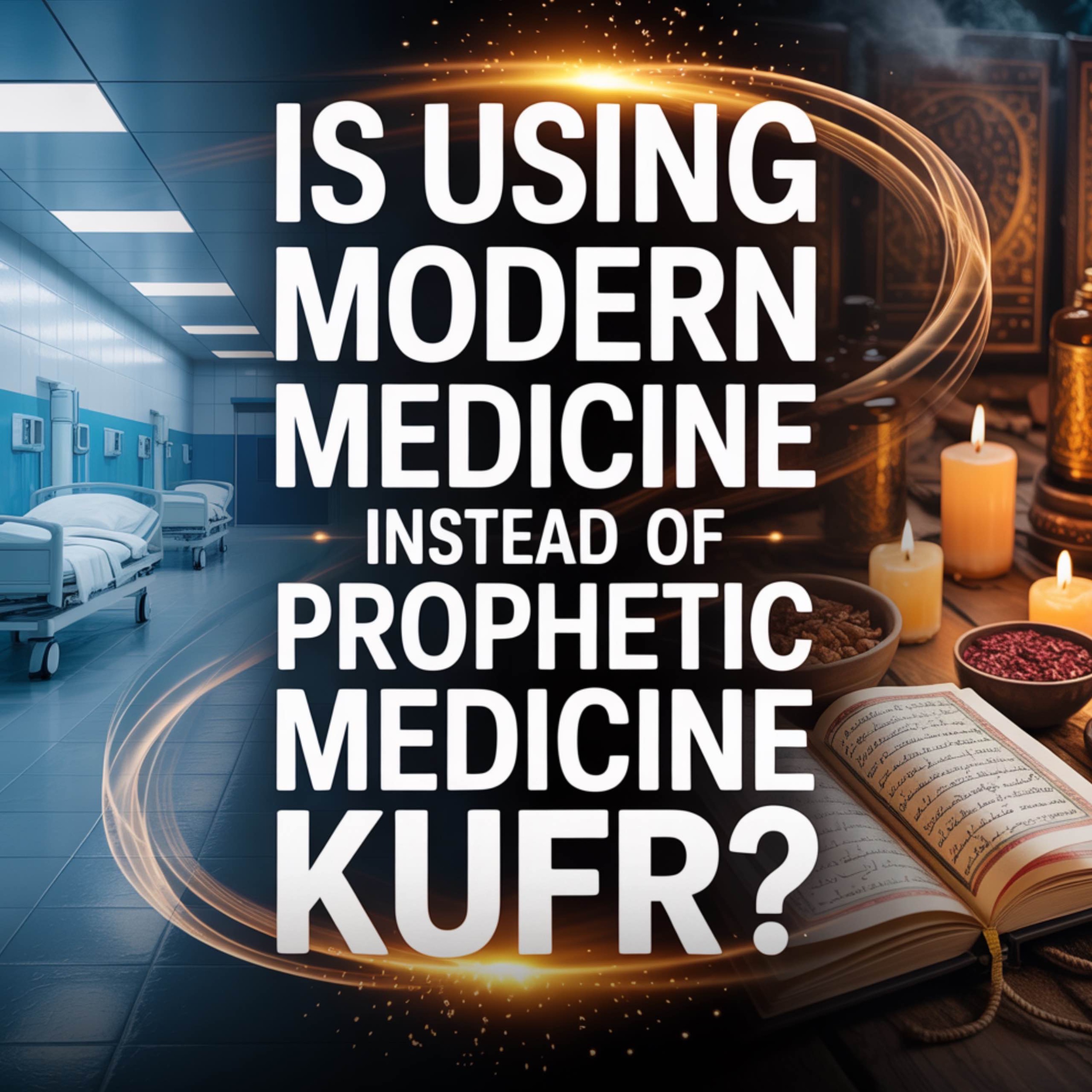 Is Using Modern Medicine Instead of Prophetic Medicine Kufr? | Zakir Naik