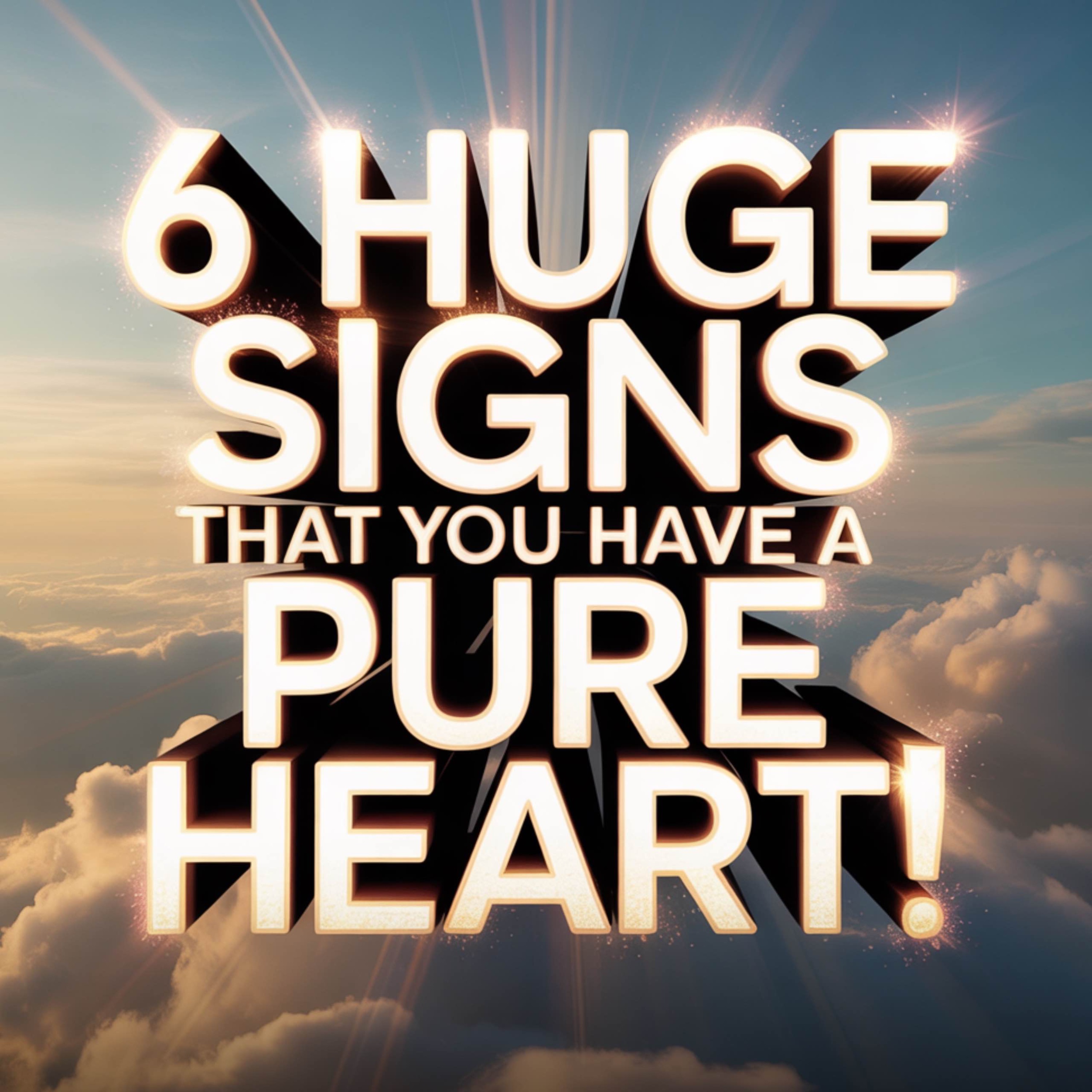 6 HUGE Signs That You Have a Pure Heart! | Mohamad Baajour