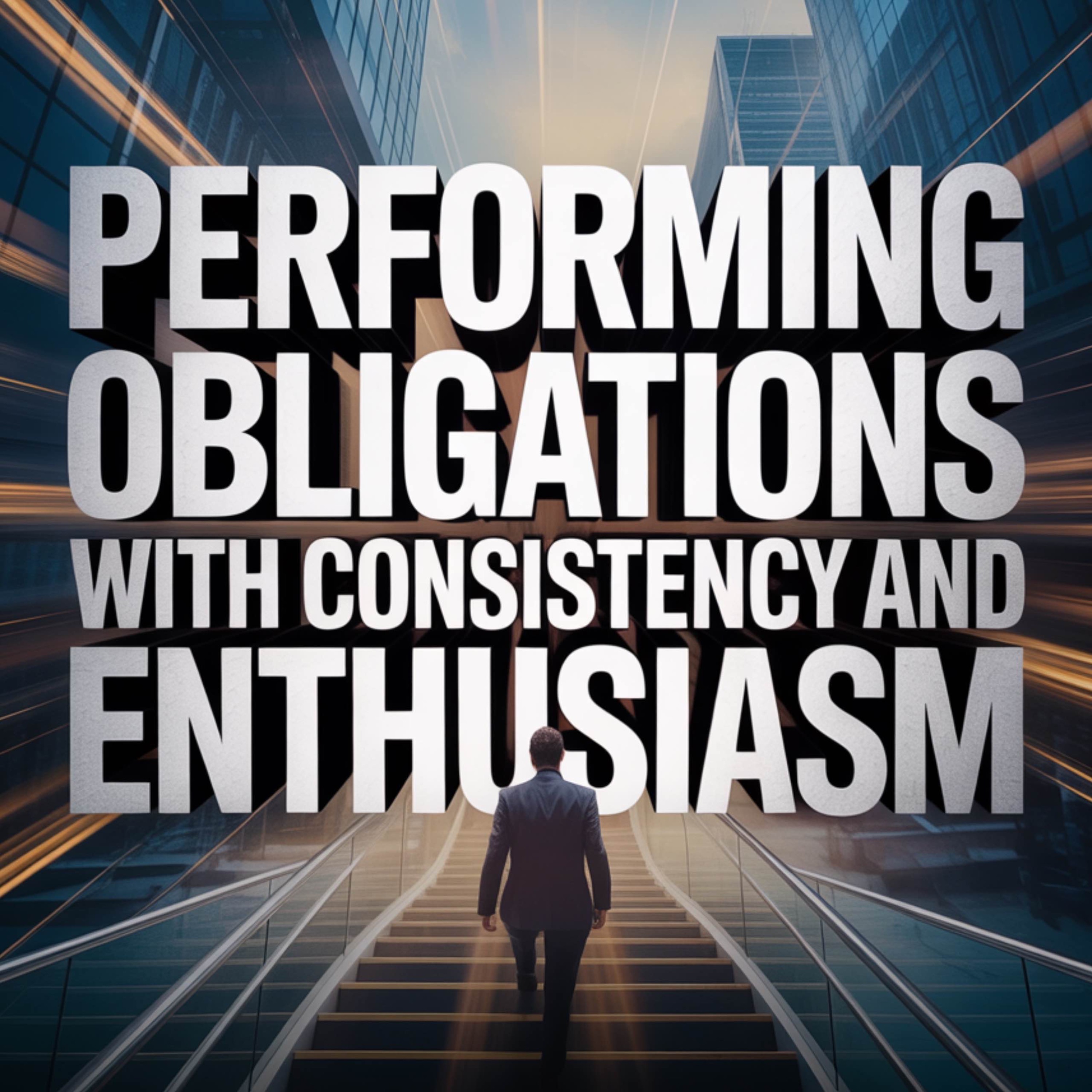 Performing Obligations with Consistency and Enthusiasm | Assim Al-Hakeem