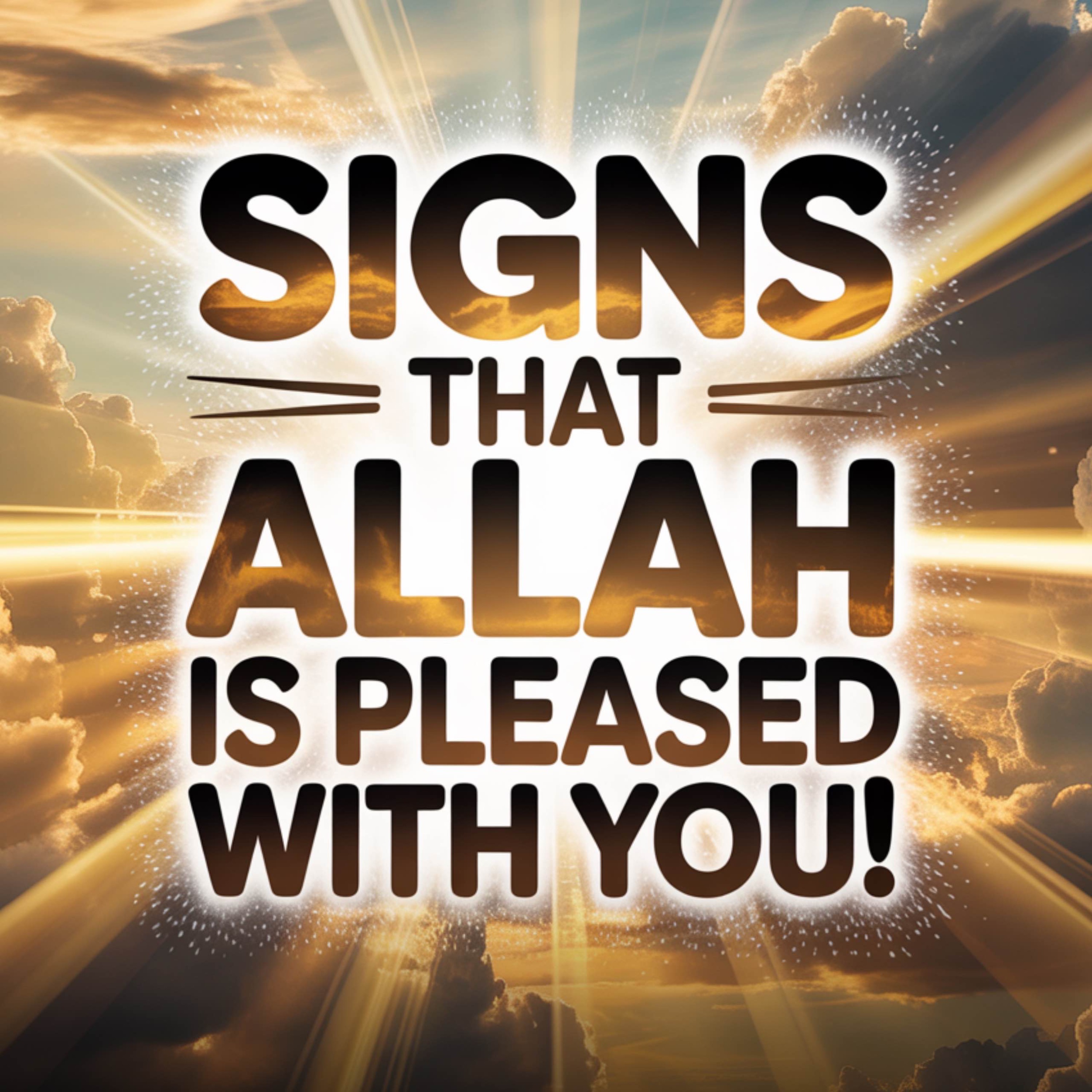 SIGNS THAT ALLAH IS PLEASED WITH YOU! | Mohamad Baajour