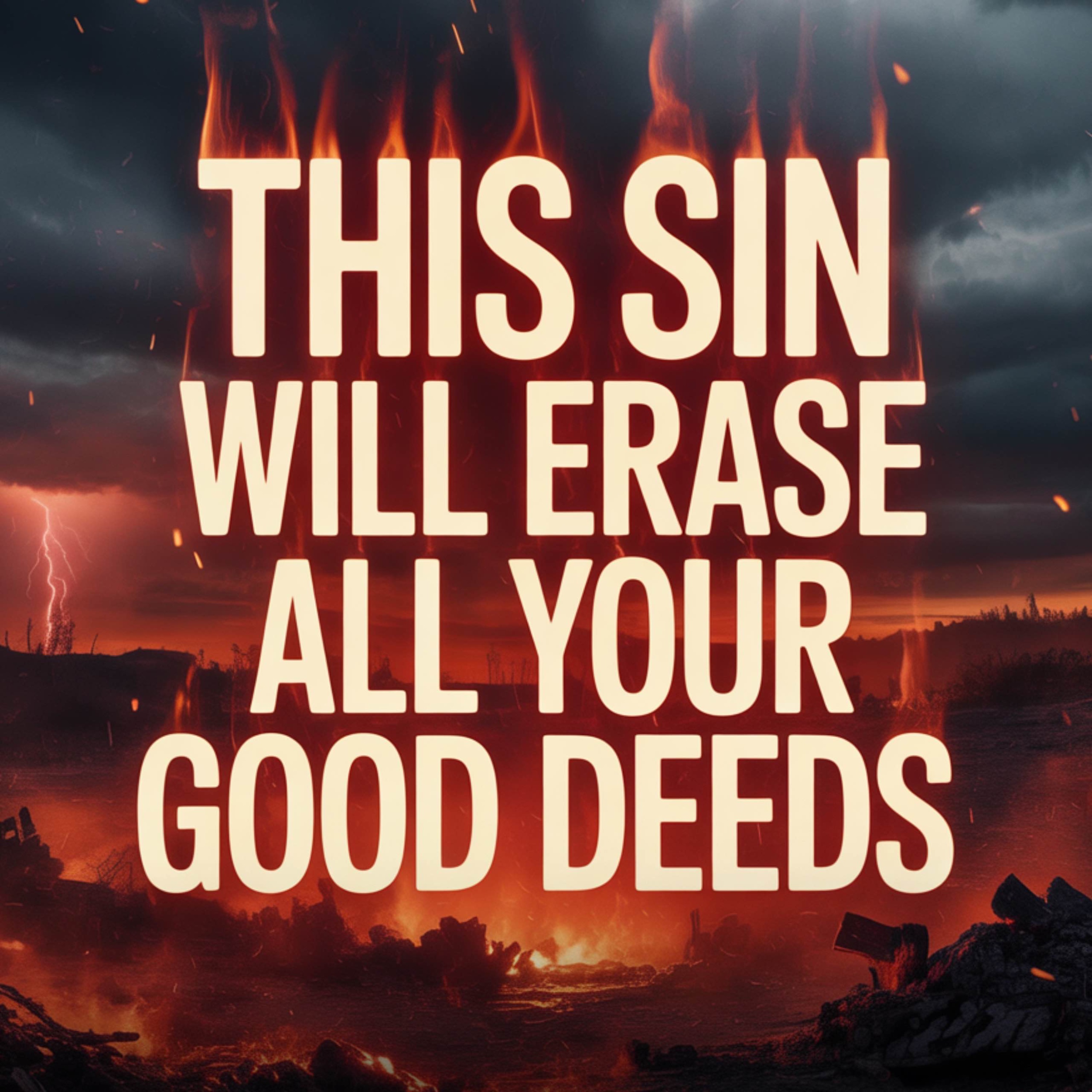 THIS SIN WILL ERASE ALL YOUR GOOD DEEDS | Yasir Qadhi