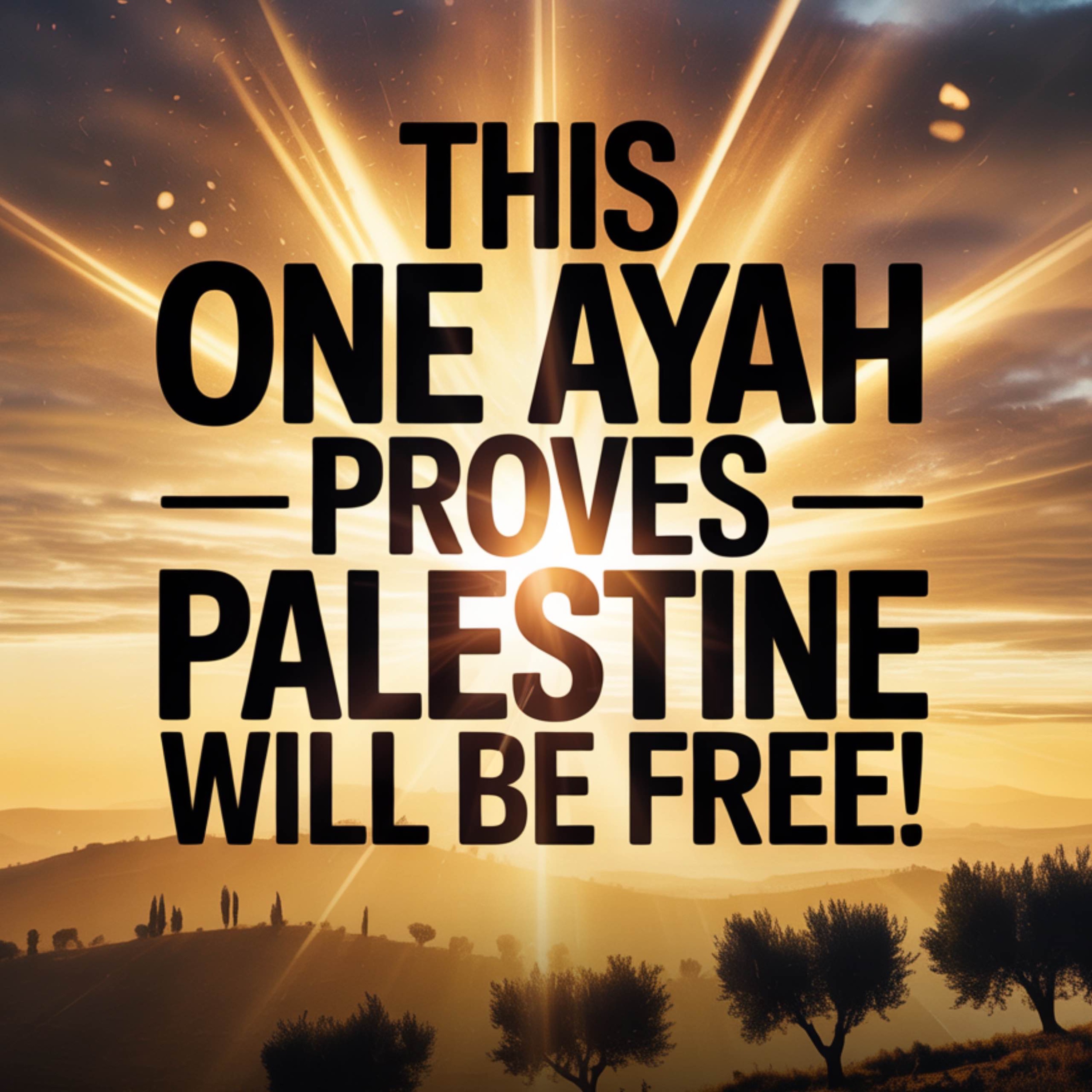 THIS ONE AYAH PROVES PALESTINE WILL BE FREE! | Omar Suleiman