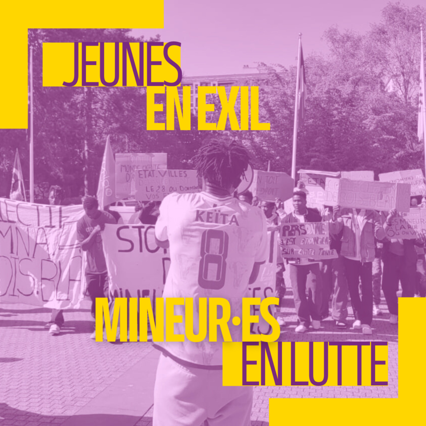 Jeunes en exil, mineur·es en lutte podcast artwork