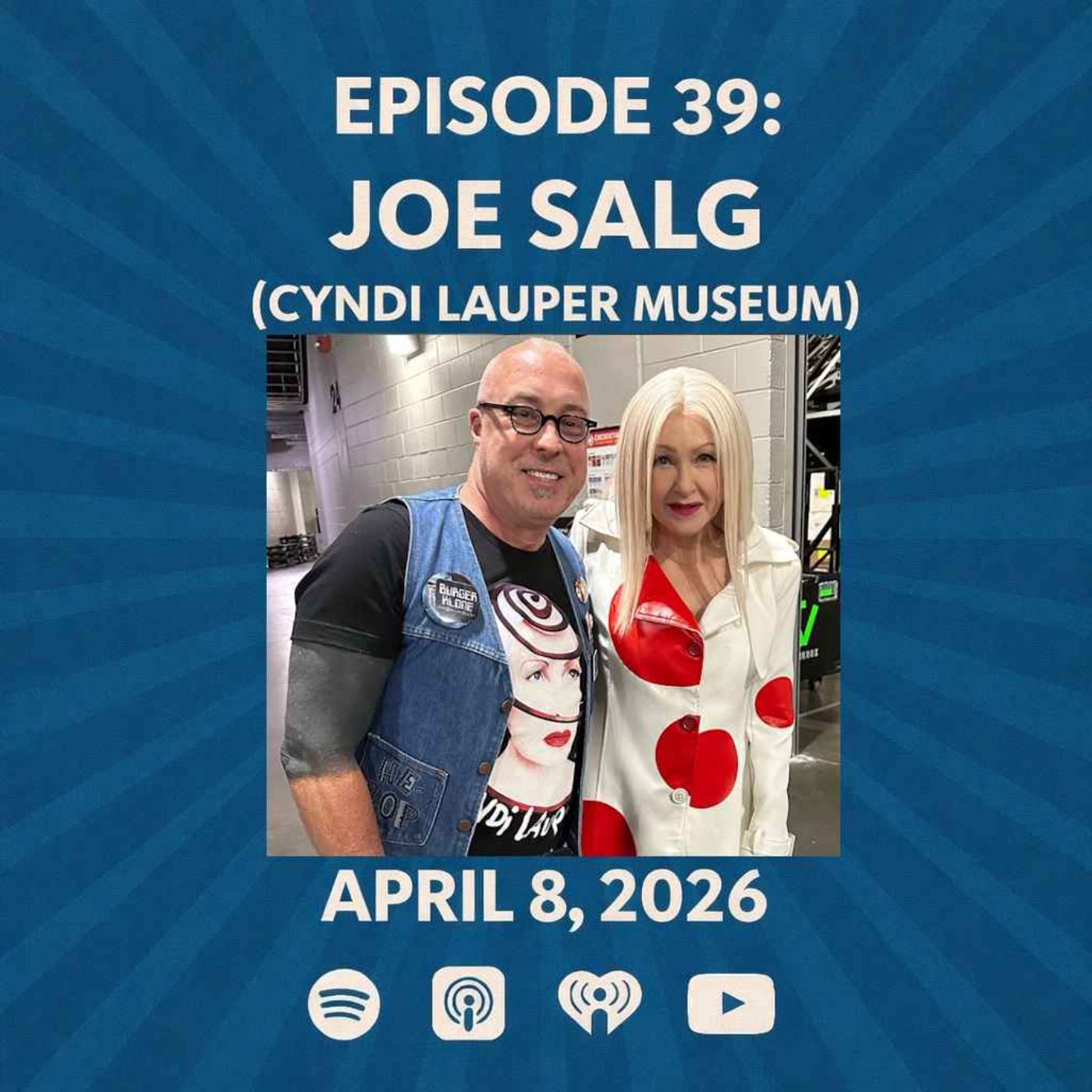 Joe Salg (Cyndi Lauper Museum) - - The Patrick Scott Patterson Project #39 episode artwork