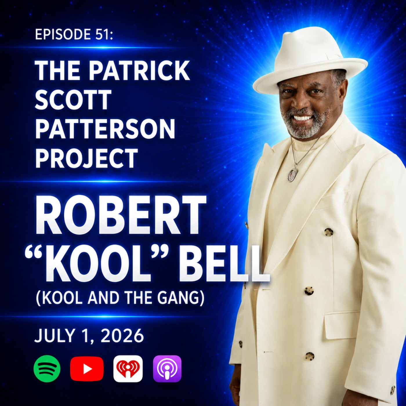 Robert "Kool" Bell - Kool and The Gang  - The Patrick Scott Patterson Project #51 episode artwork