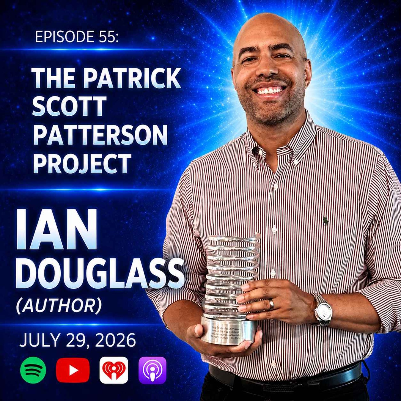 Ian Douglass (Author)  - The Patrick Scott Patterson Project #55 episode artwork