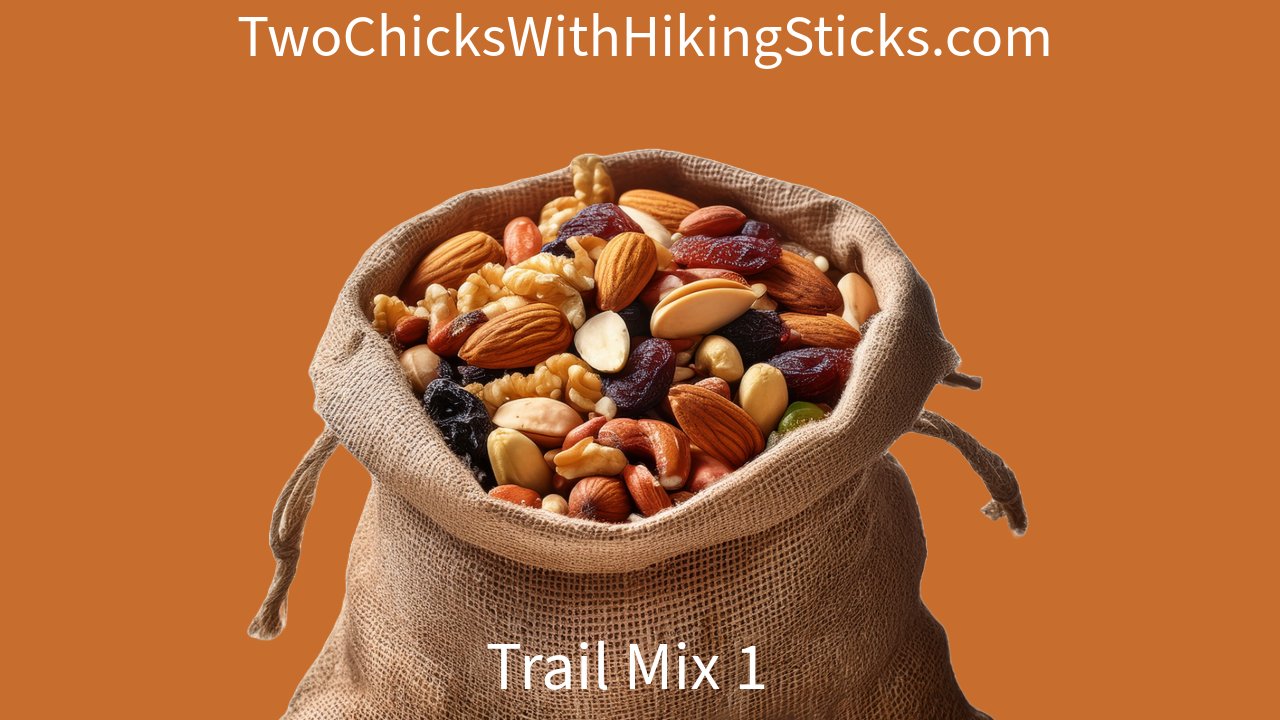 Two Chicks with Hiking Sticks