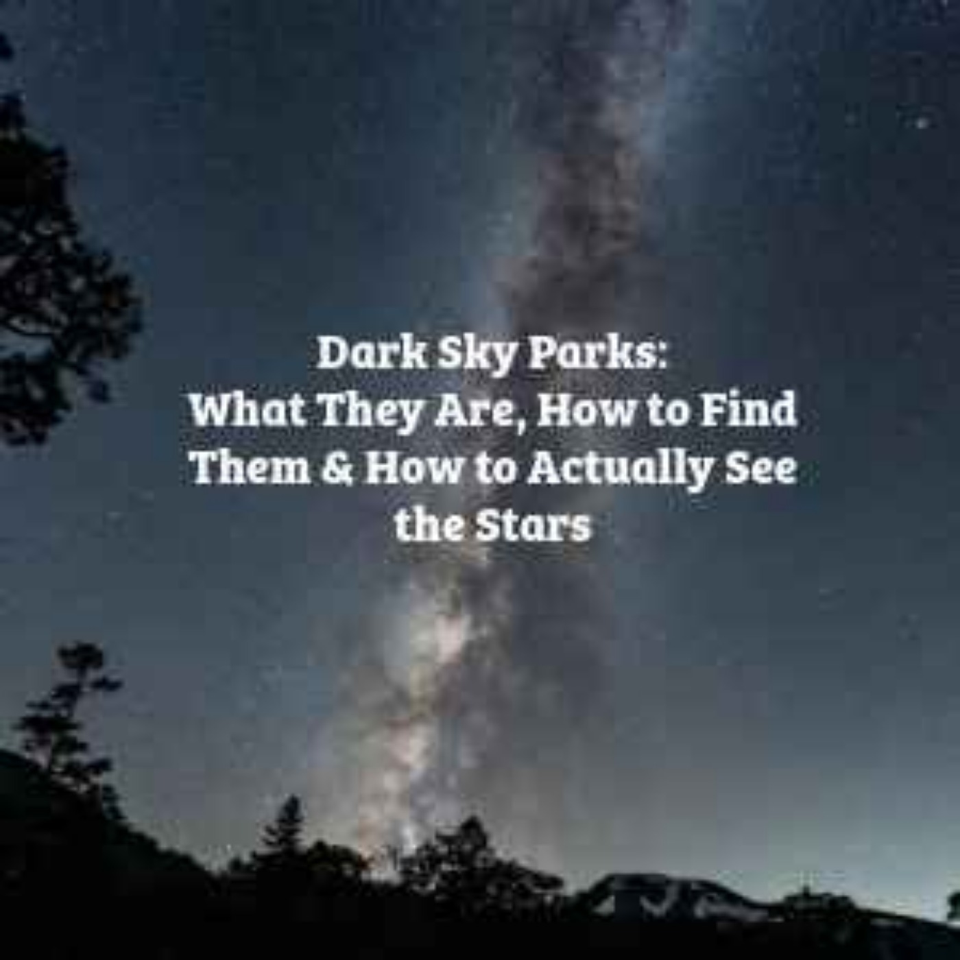Dark Sky Parks episode artwork