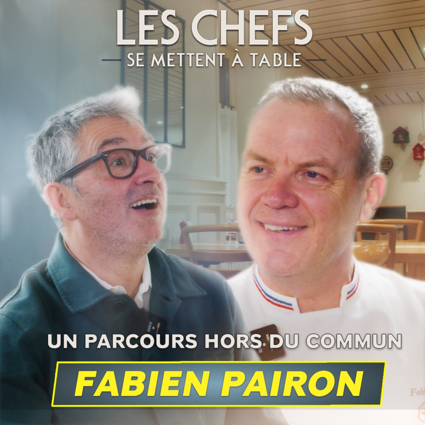 LES CHEFS SE METTENT A TABLE : Fabien Pairon, un parcours hors norme
