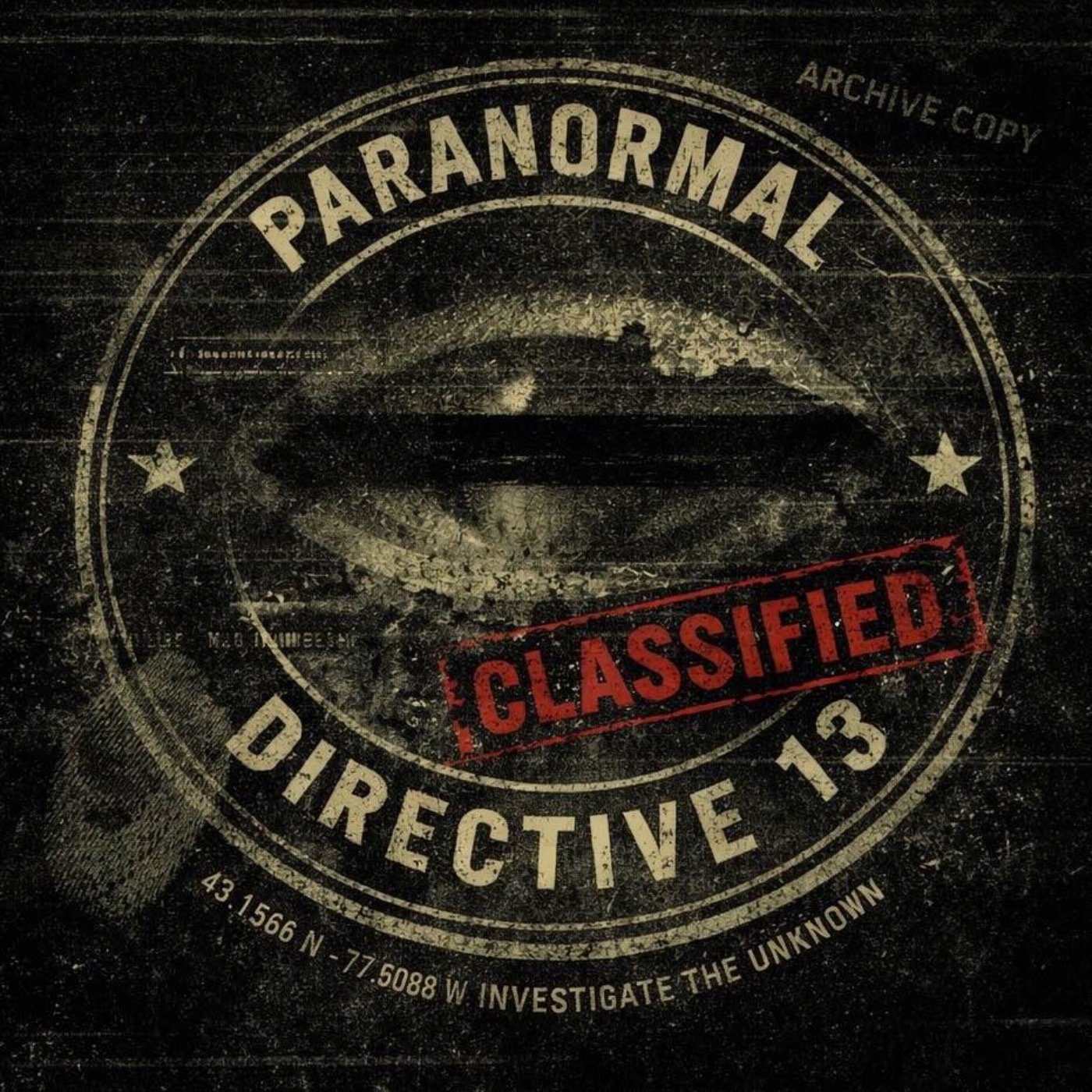 Paranormal Directive 13 podcast artwork