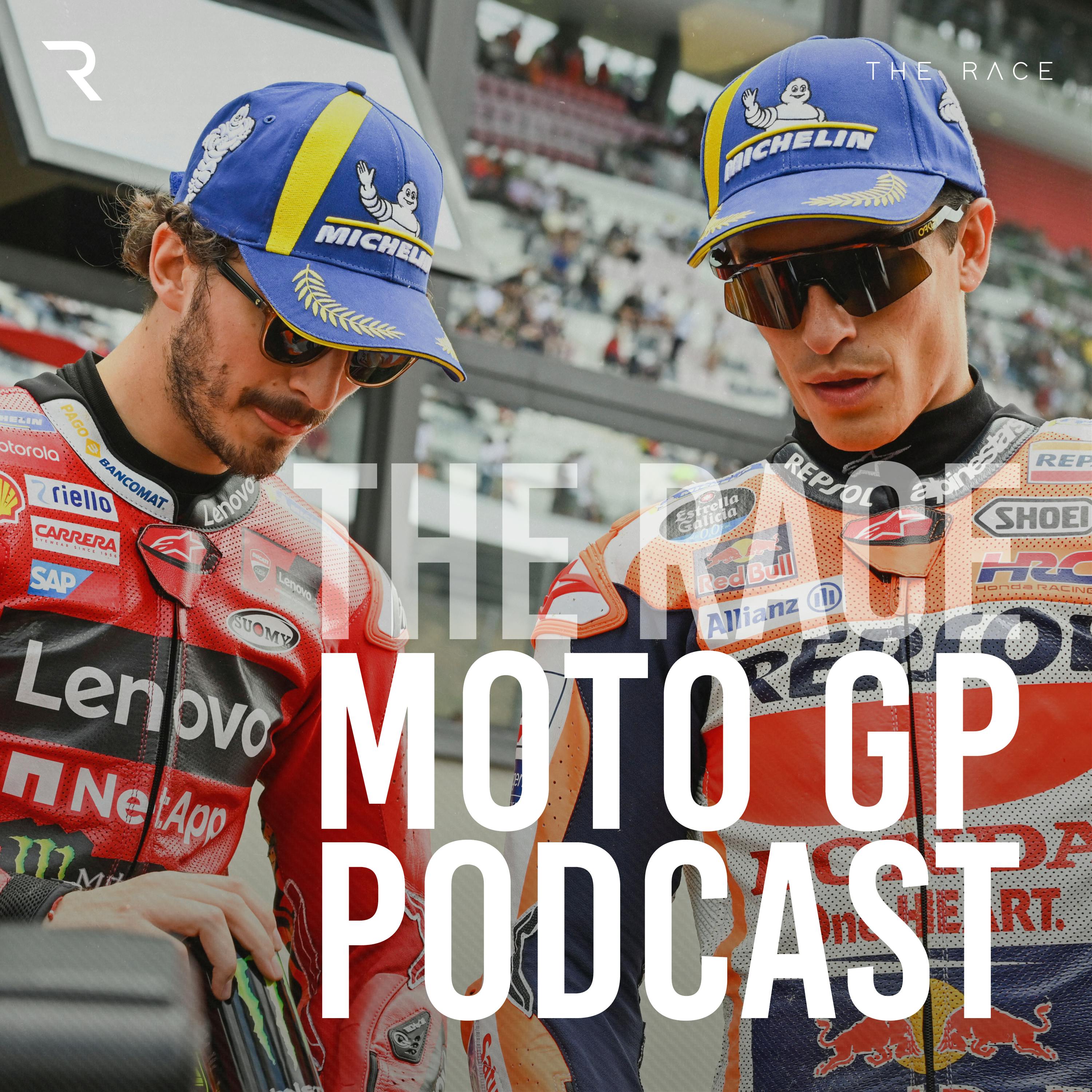 Bagnaia dominates on track, Marquez steals the headlines off it